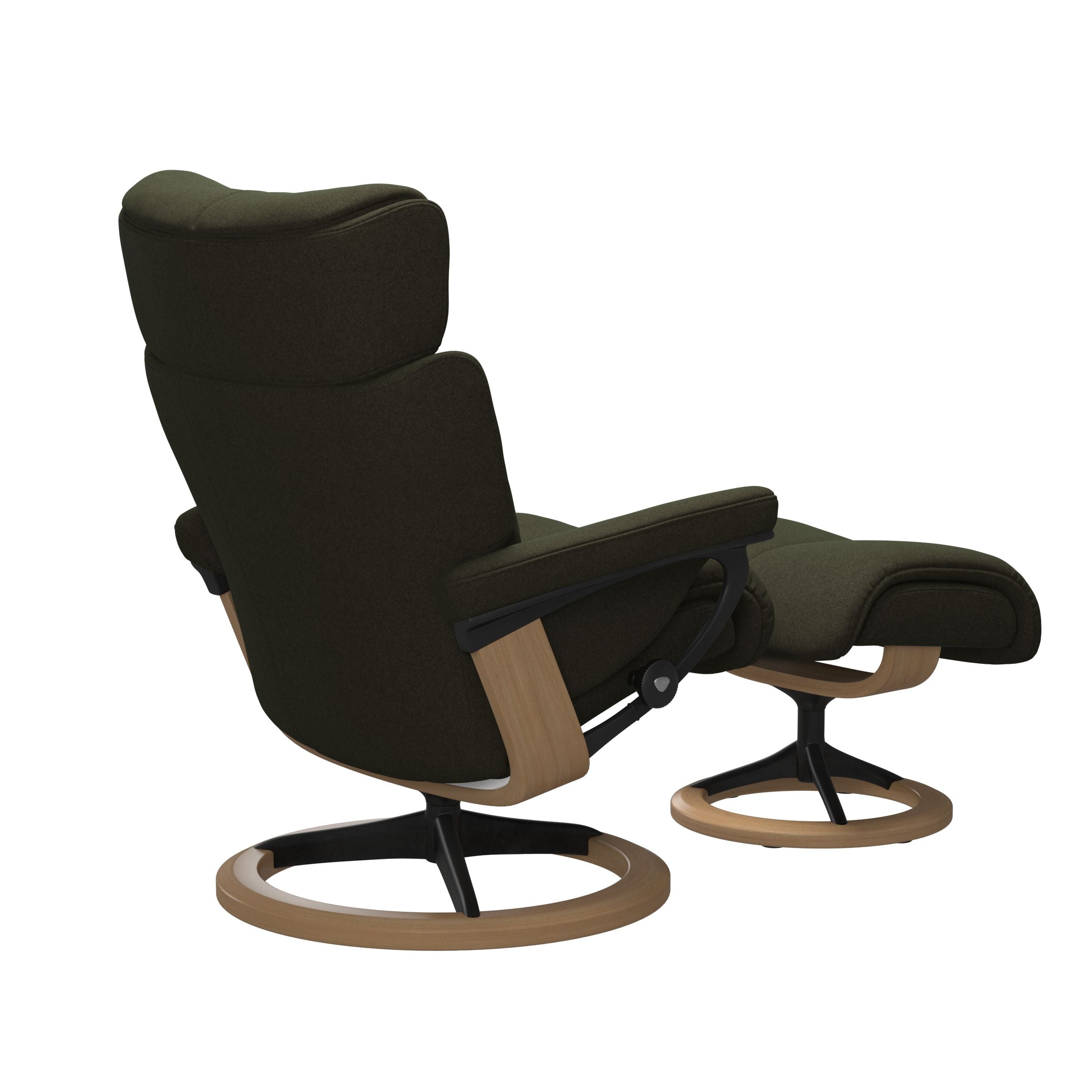 Stressless® Magic Signature lænestol & skammel – Calido stof – billede 9