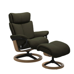 Stressless® Magic Signature lænestol & skammel – Calido stof – billede 2