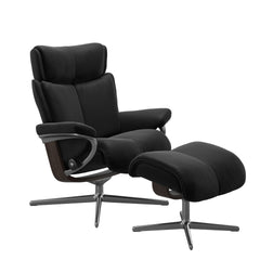 Stressless® Magic Cross lænestol & skammel – Paloma læder – billede 3