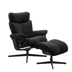 Stressless® Magic Cross lænestol & skammel – Paloma læder – billede 4