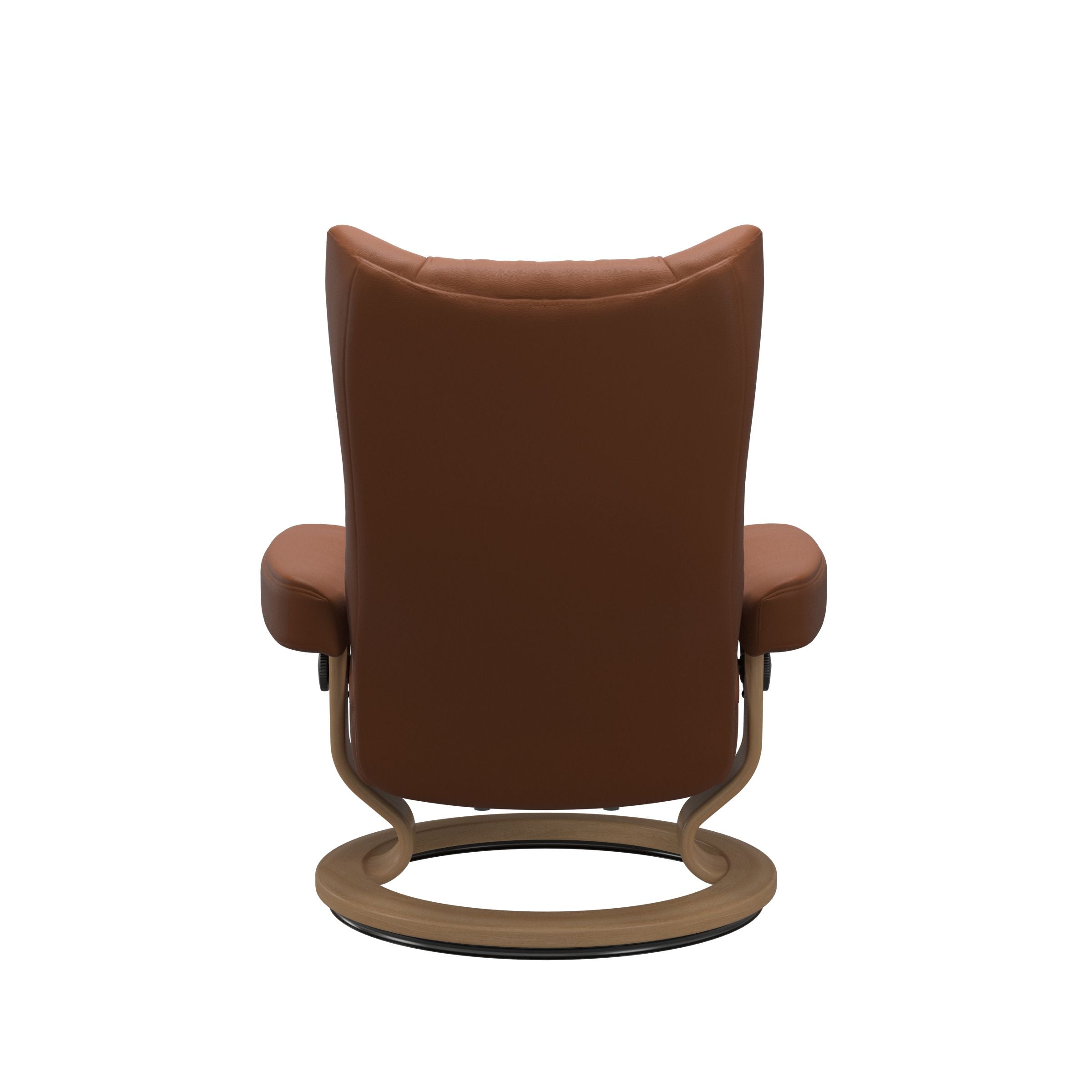 Stressless® Wing Classic lænestol & skammel – Paloma læder – billede 8