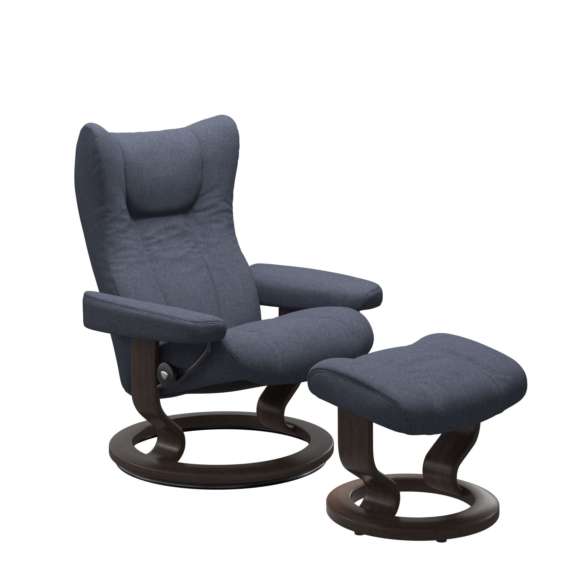 Stressless® Wing Classic lænestol & skammel – Calido stof – billede 5