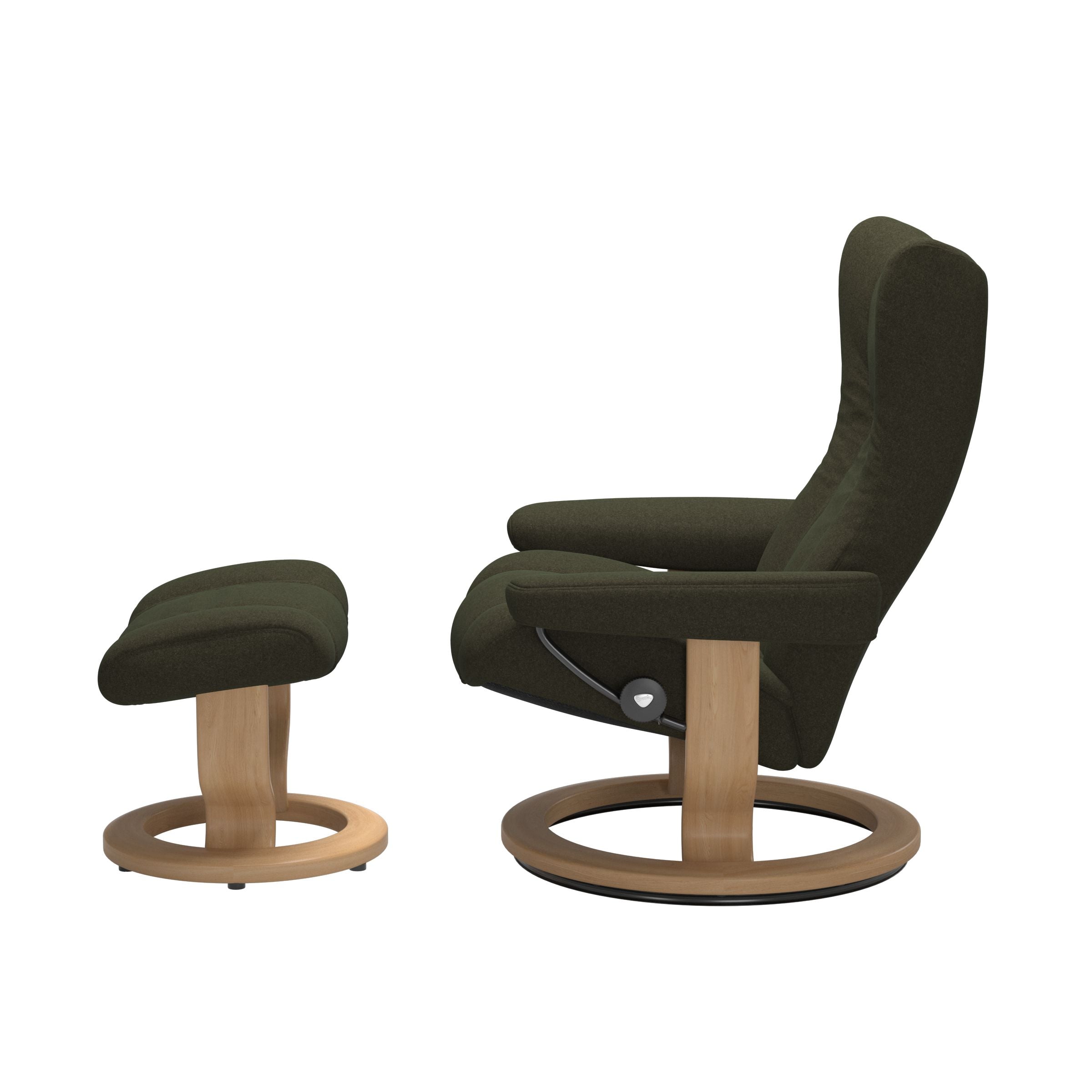 Stressless® Wing Classic lænestol & skammel – Calido stof – billede 7