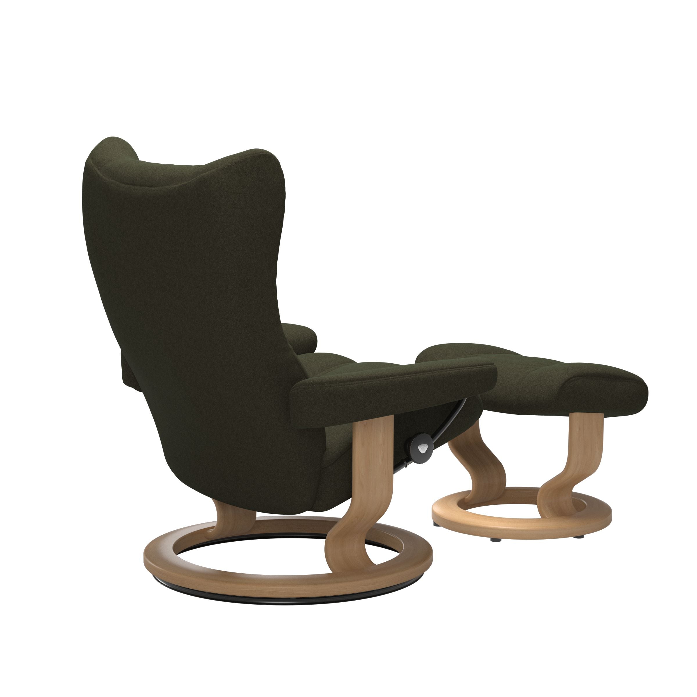 Stressless® Wing Classic lænestol & skammel – Calido stof – billede 9