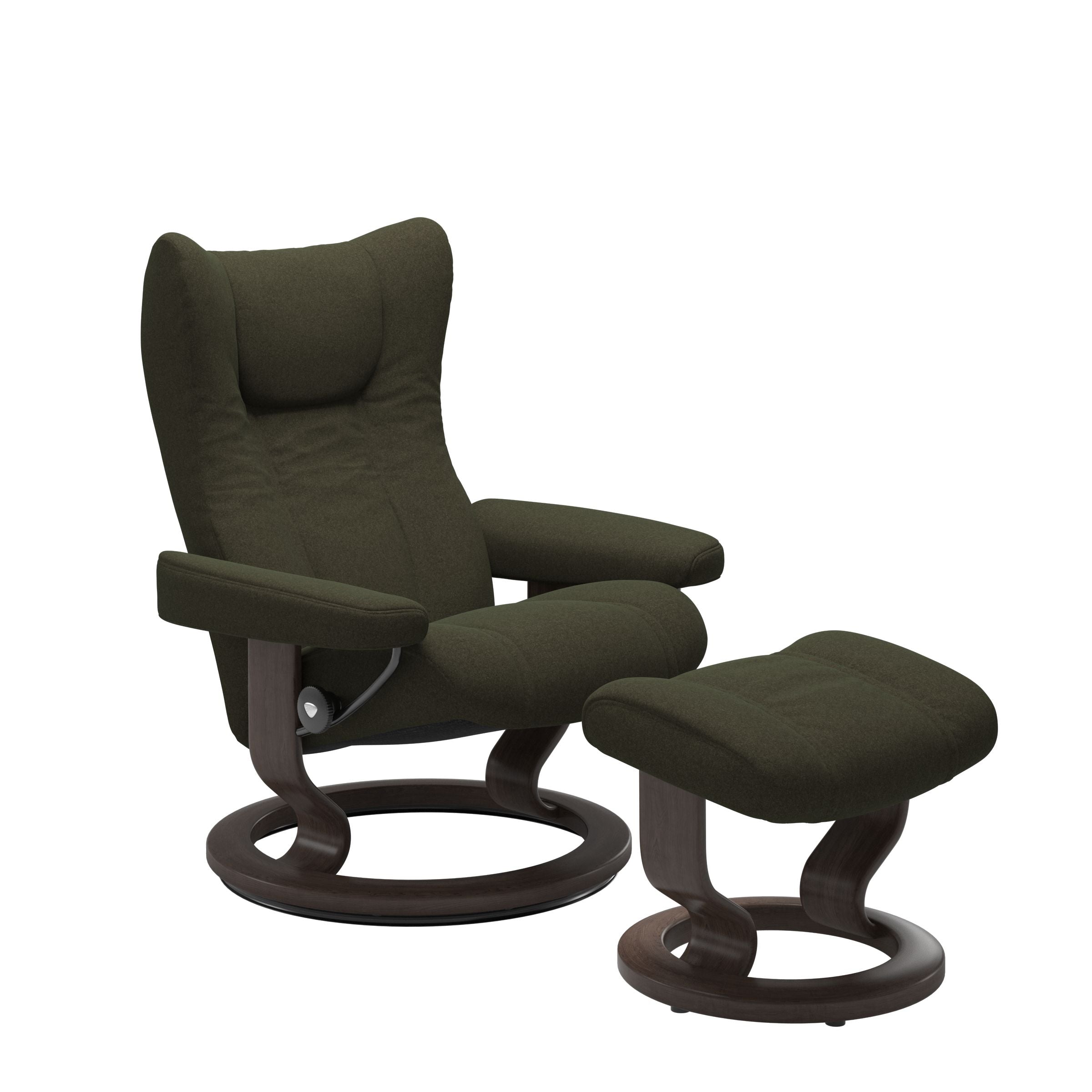 Stressless® Wing Classic lænestol & skammel – Calido stof – billede 1