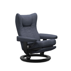 Stressless® Wing Classic Power lænestol med indbygget fodskammel – Calido stof – billede 3