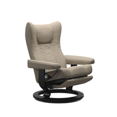 Stressless® Wing Classic Power lænestol med indbygget fodskammel – Calido stof – billede 2
