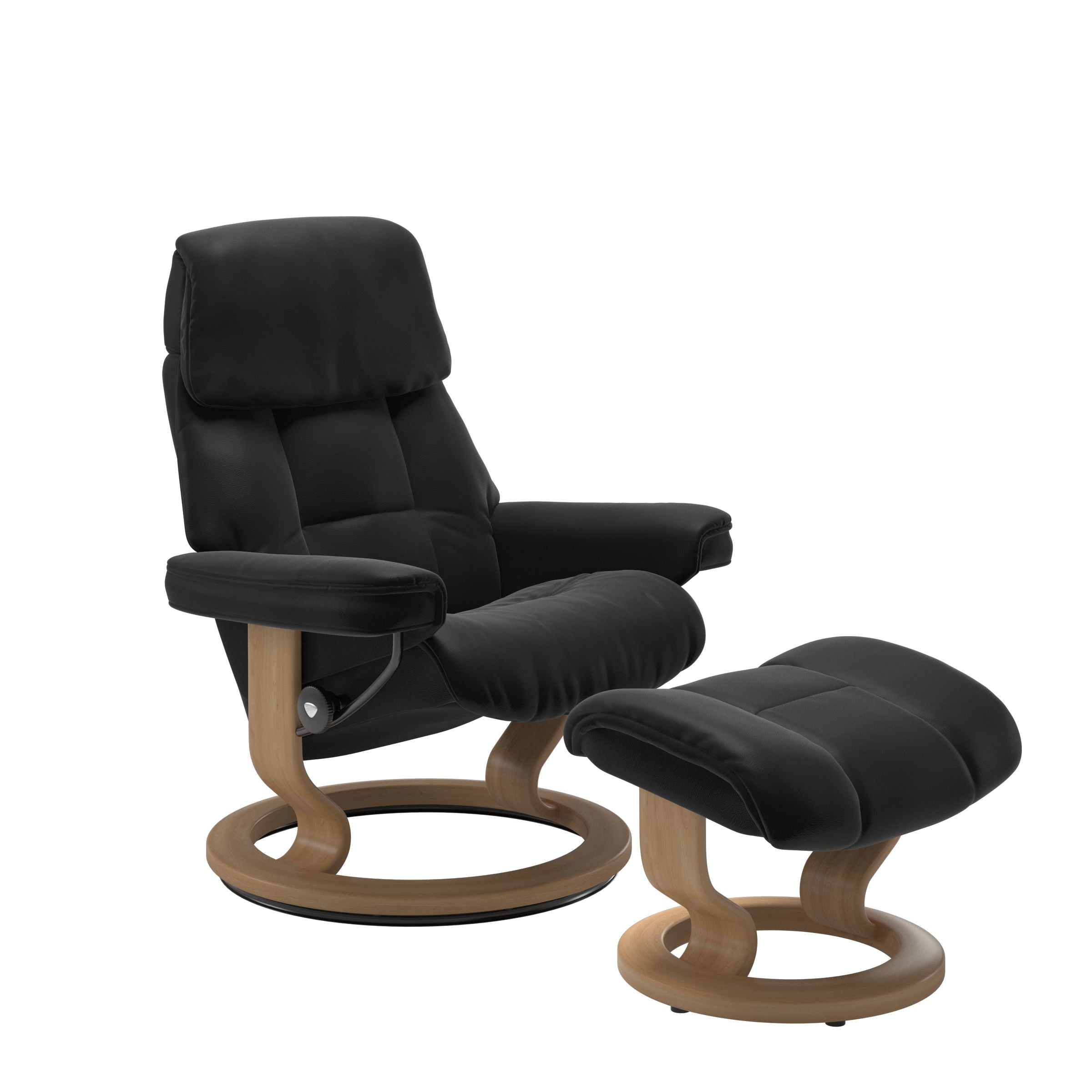 Stressless® Ruby Classic lænestol & skammel – Paloma læder – billede 4