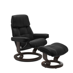 Stressless® Ruby Classic lænestol & skammel – Paloma læder – billede 3
