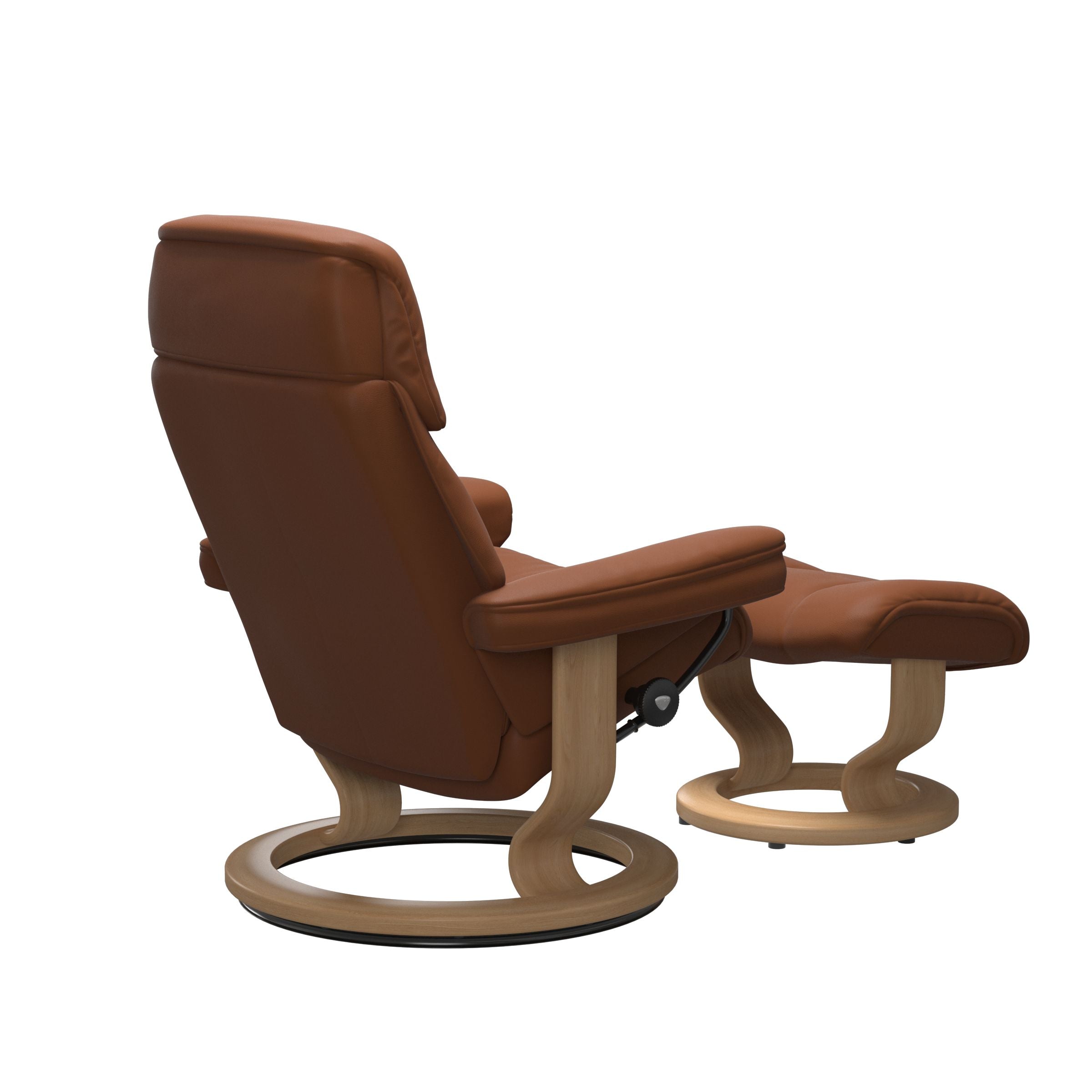Stressless® Ruby Classic lænestol & skammel – Paloma læder – billede 9
