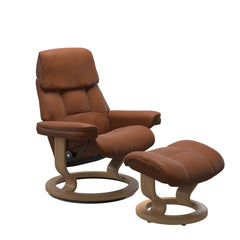 Stressless® Ruby Classic lænestol & skammel – Paloma læder – billede 2