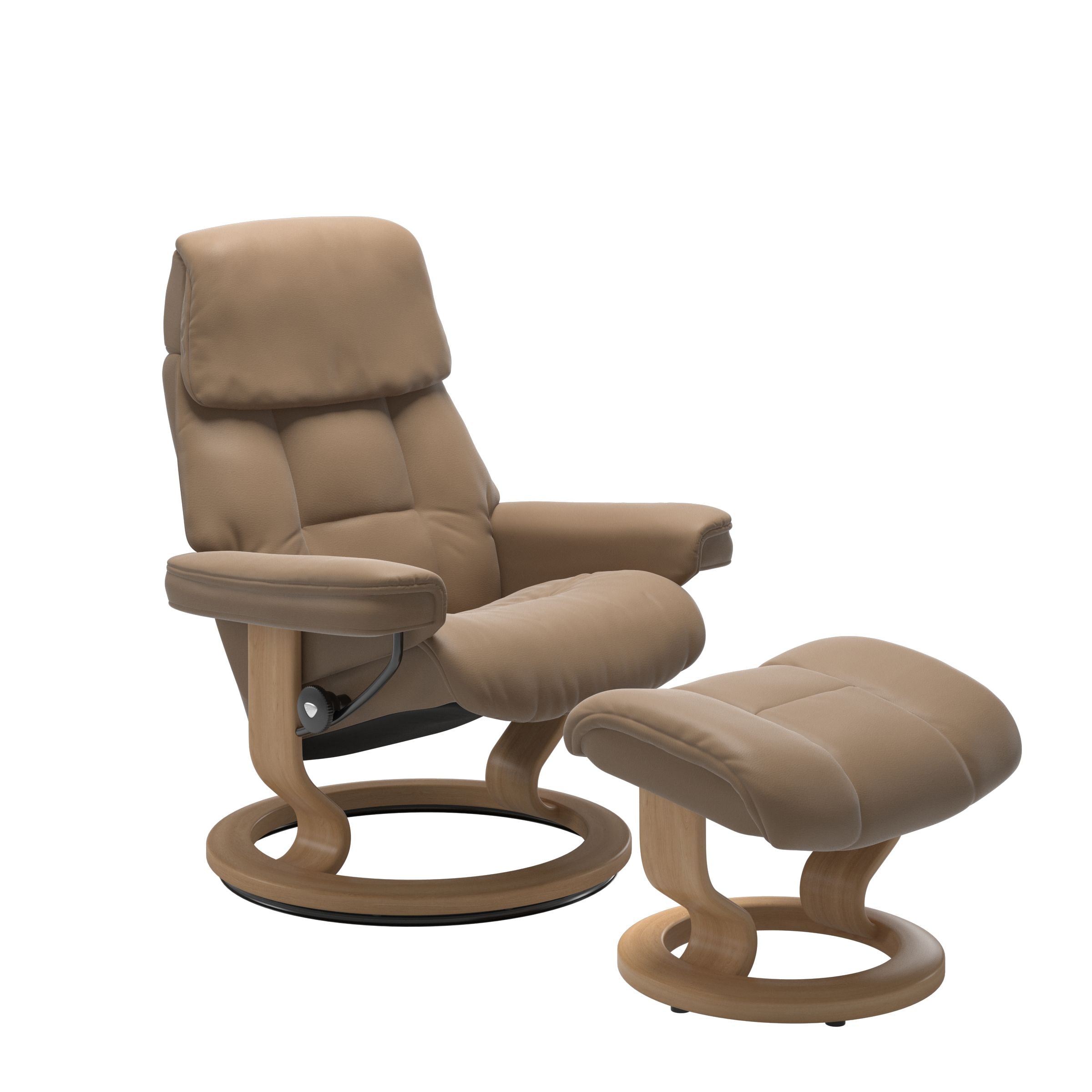 Stressless® Ruby Classic lænestol & skammel – Paloma læder – billede 6