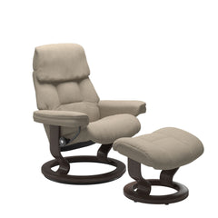 Stressless® Ruby Classic lænestol & skammel – Calido stof – billede 3