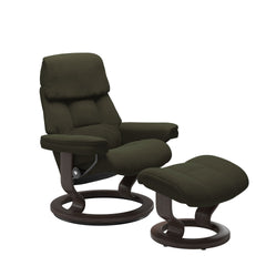 Stressless® Ruby Classic lænestol & skammel – Calido stof – billede 1