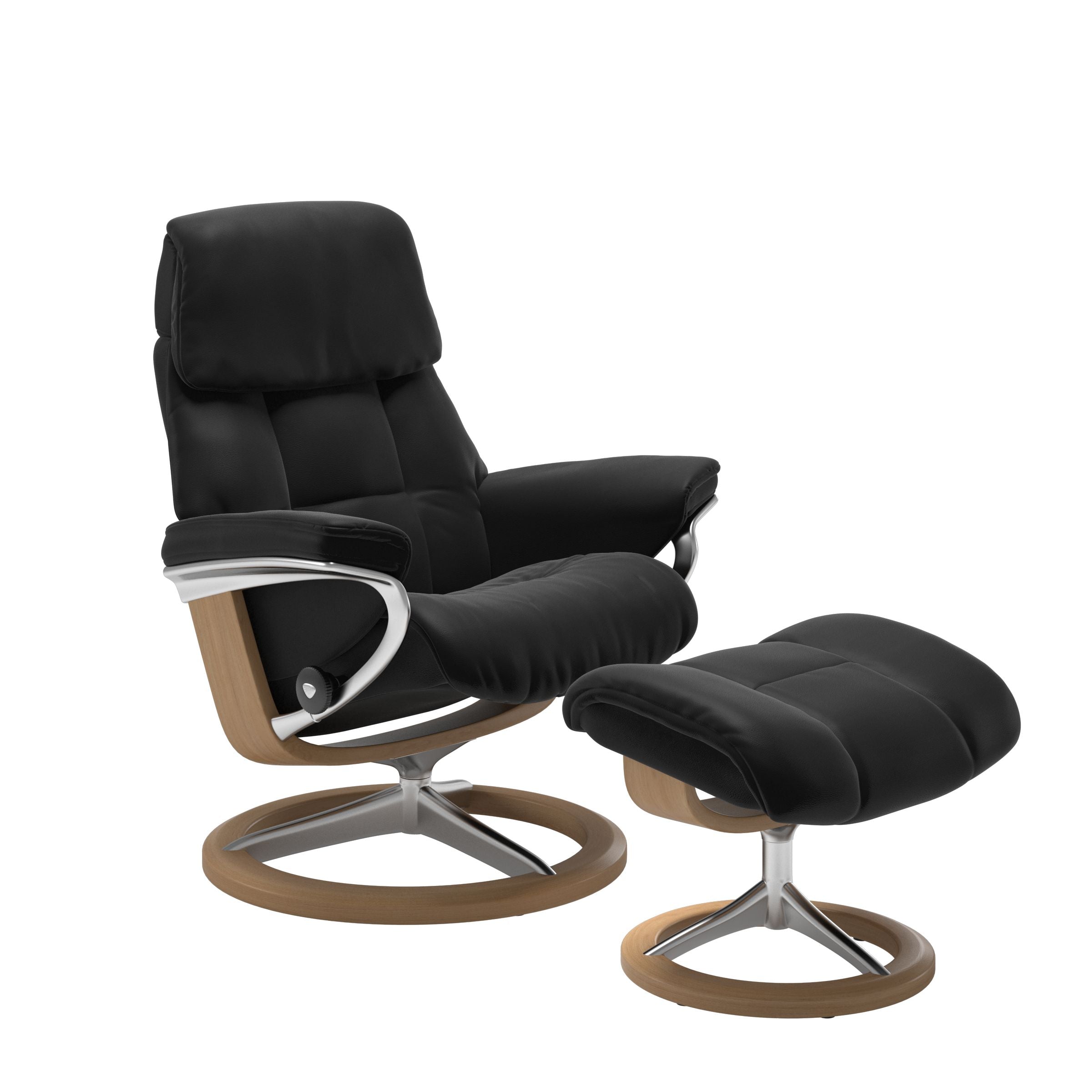 Stressless® Ruby Signature lænestol & skammel – Paloma læder – billede 3