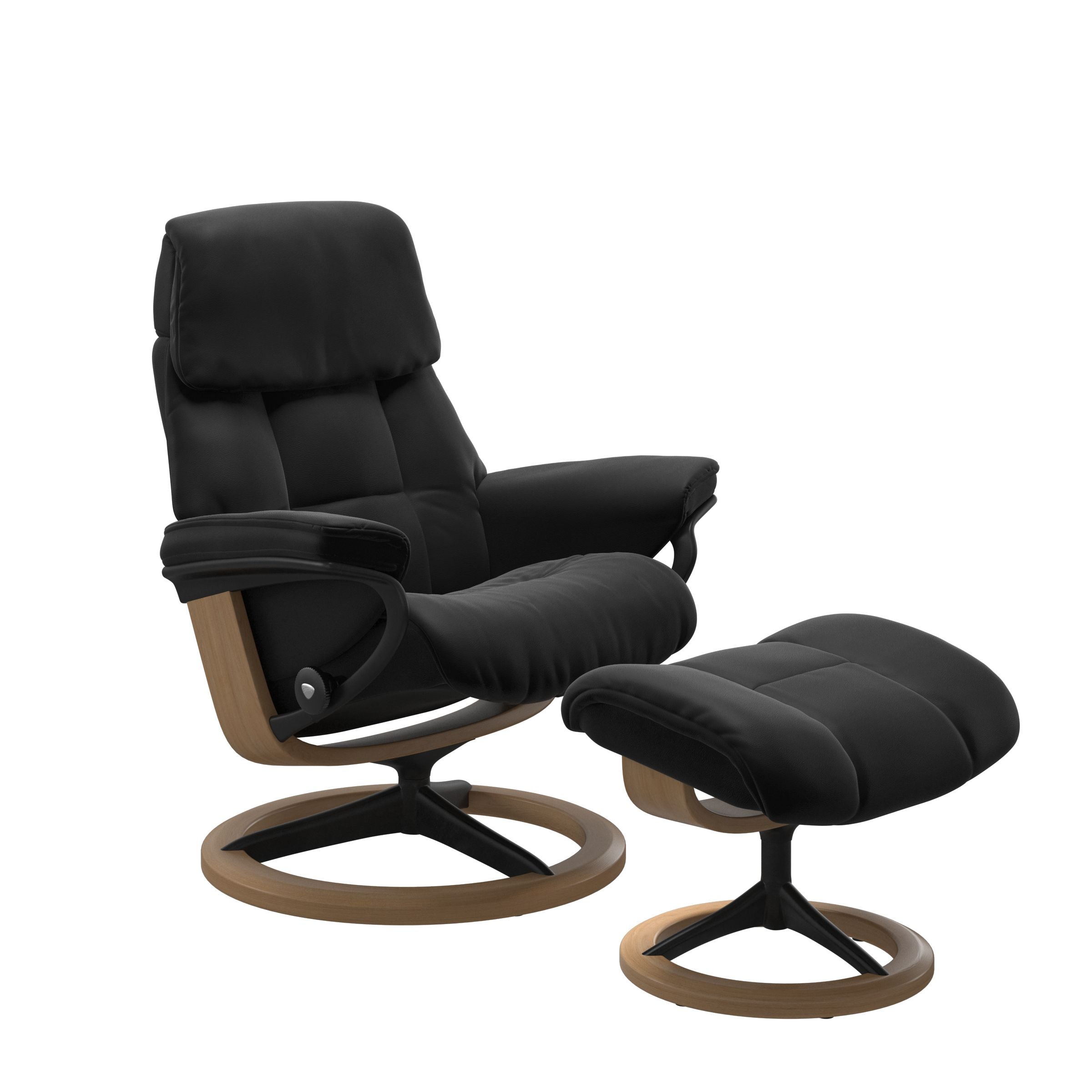 Stressless® Ruby Signature lænestol & skammel – Paloma læder – billede 4