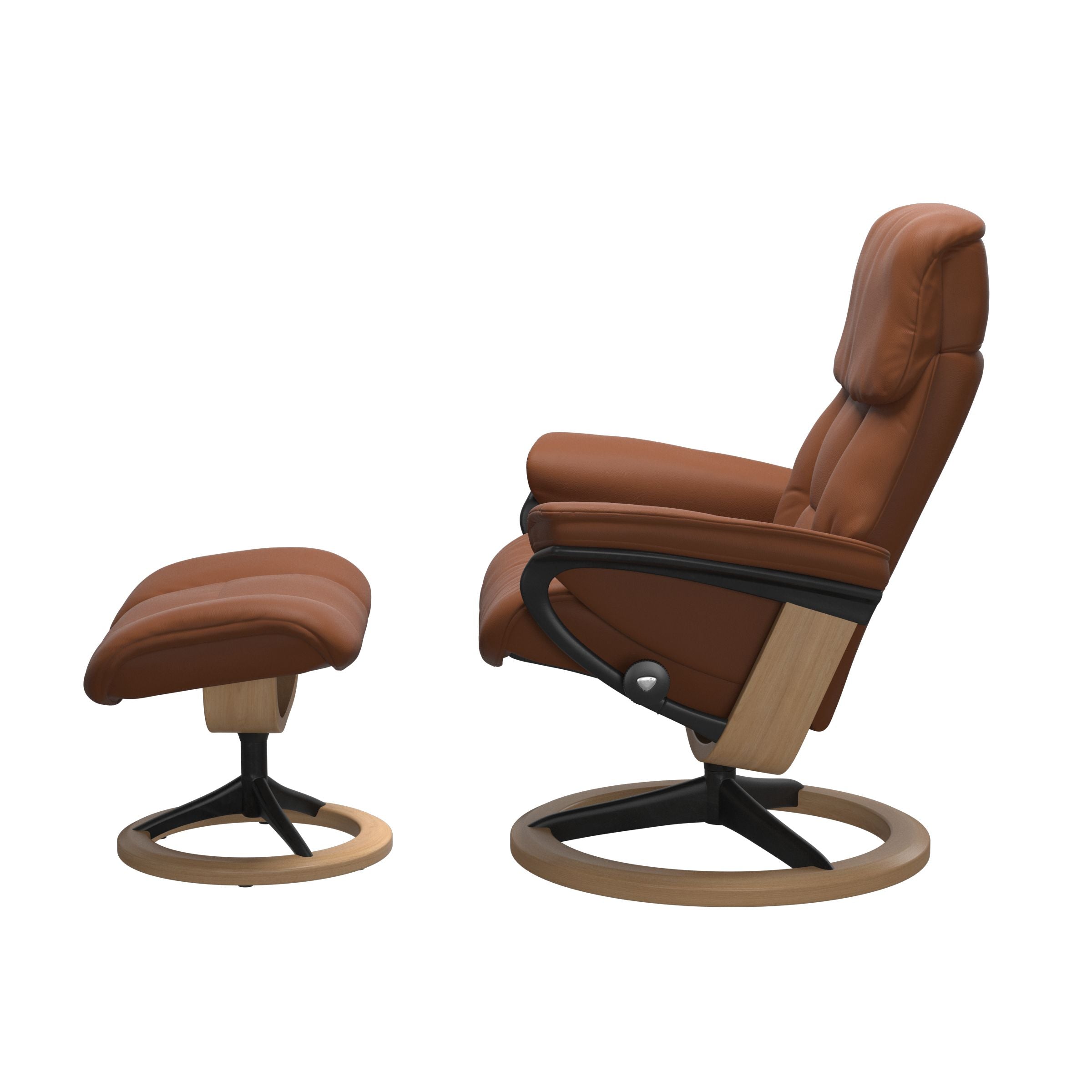 Stressless® Ruby Signature lænestol & skammel – Paloma læder – billede 7