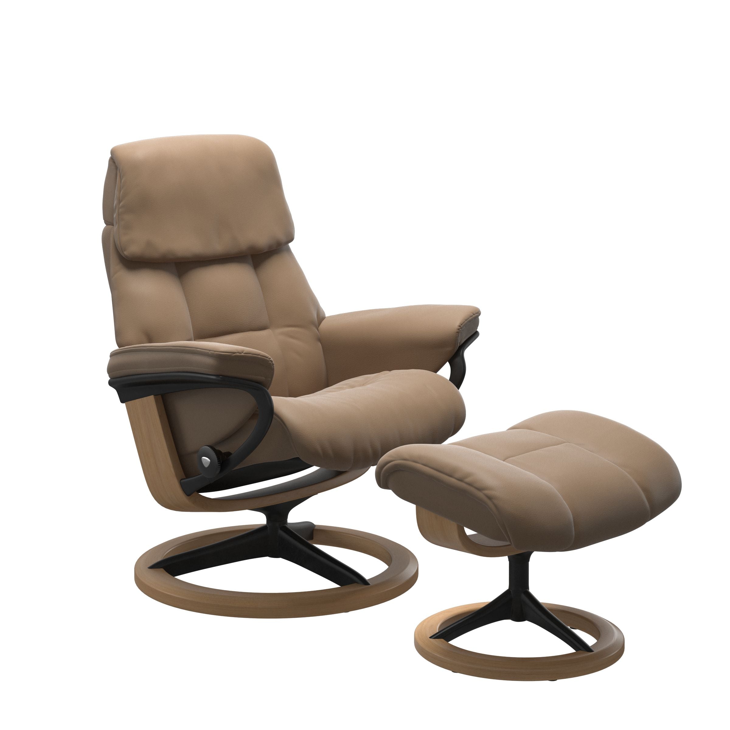 Stressless® Ruby Signature lænestol & skammel – Paloma læder – billede 6