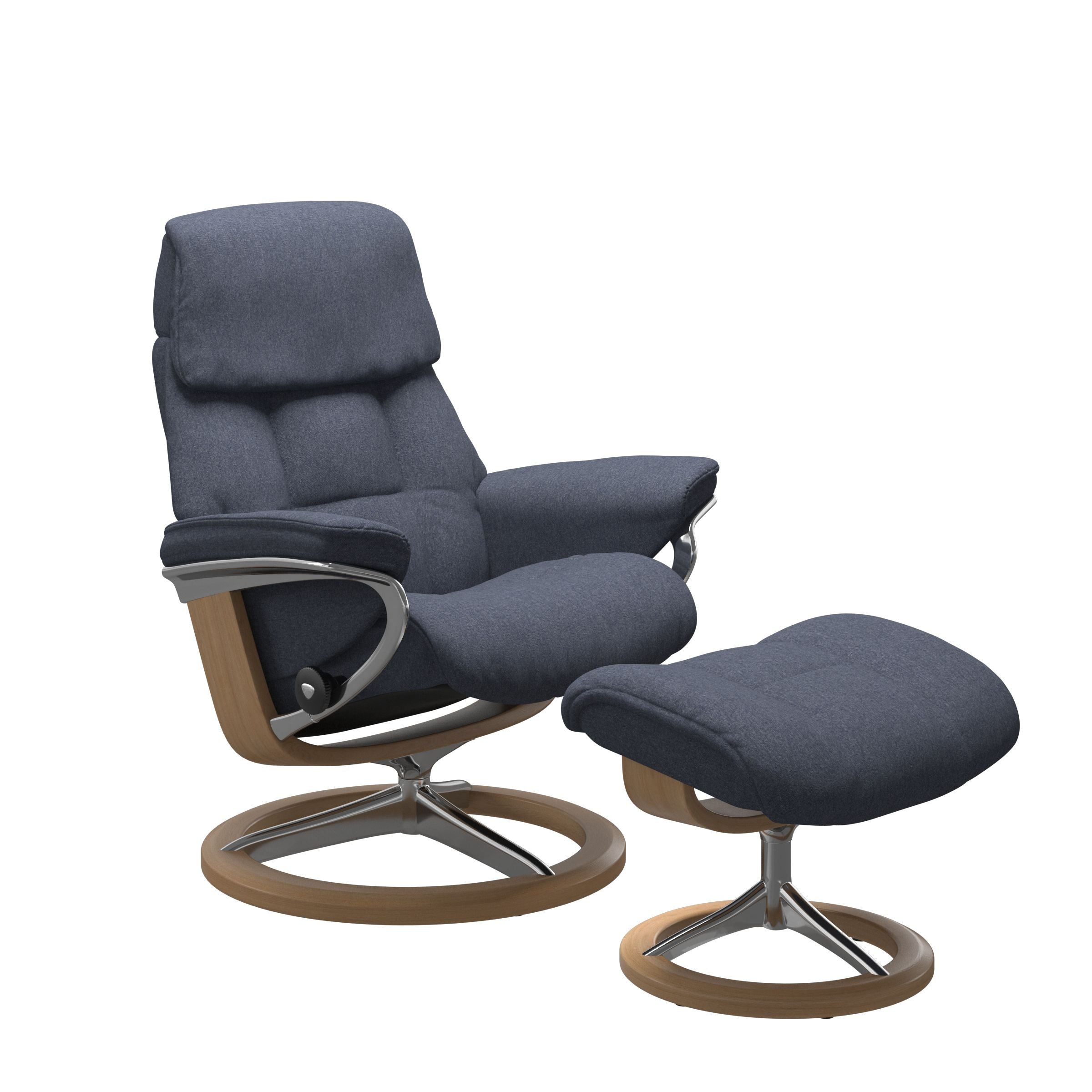 Stressless® Ruby Signature lænestol & skammel – Calido stof – billede 5
