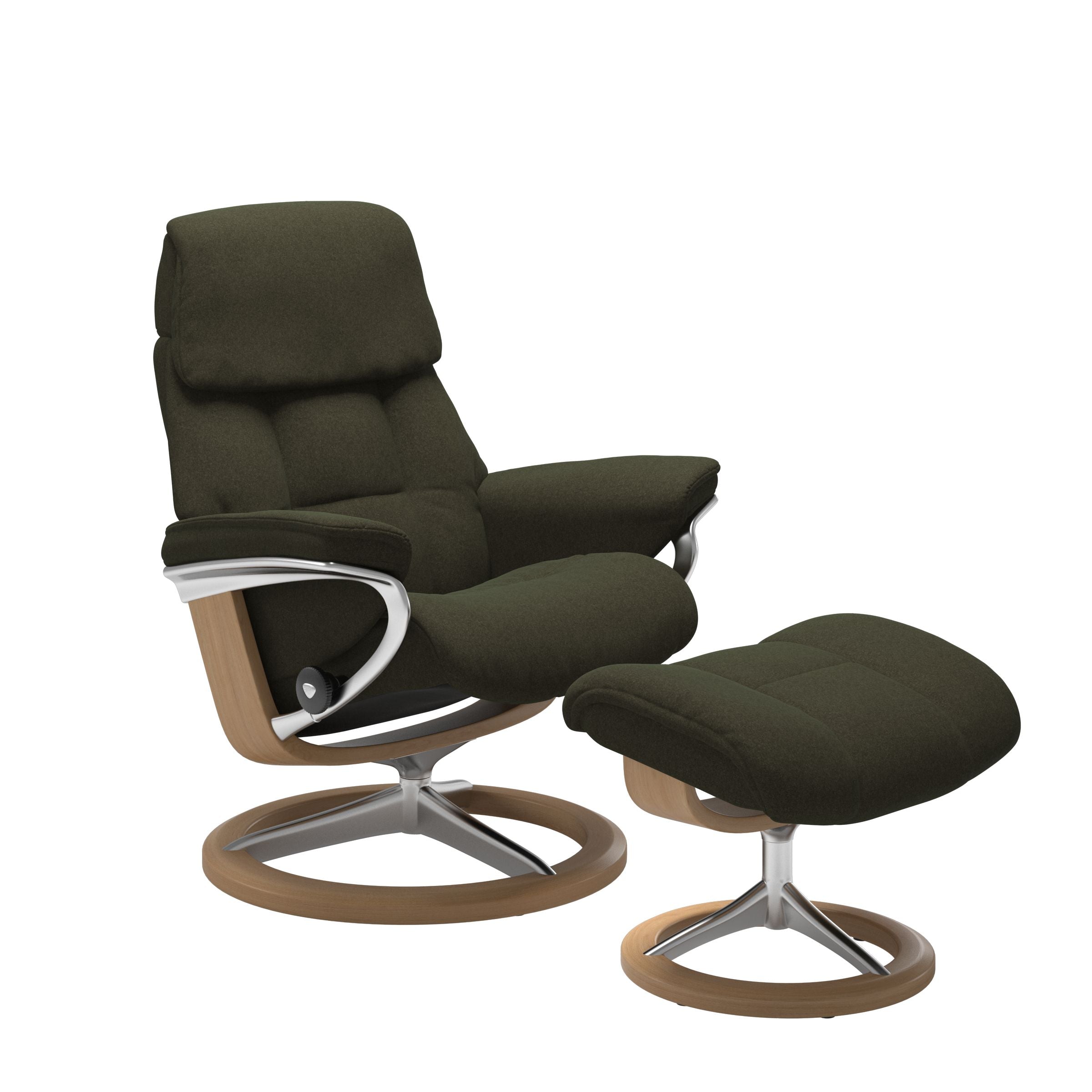 Stressless® Ruby Signature lænestol & skammel – Calido stof – billede 1