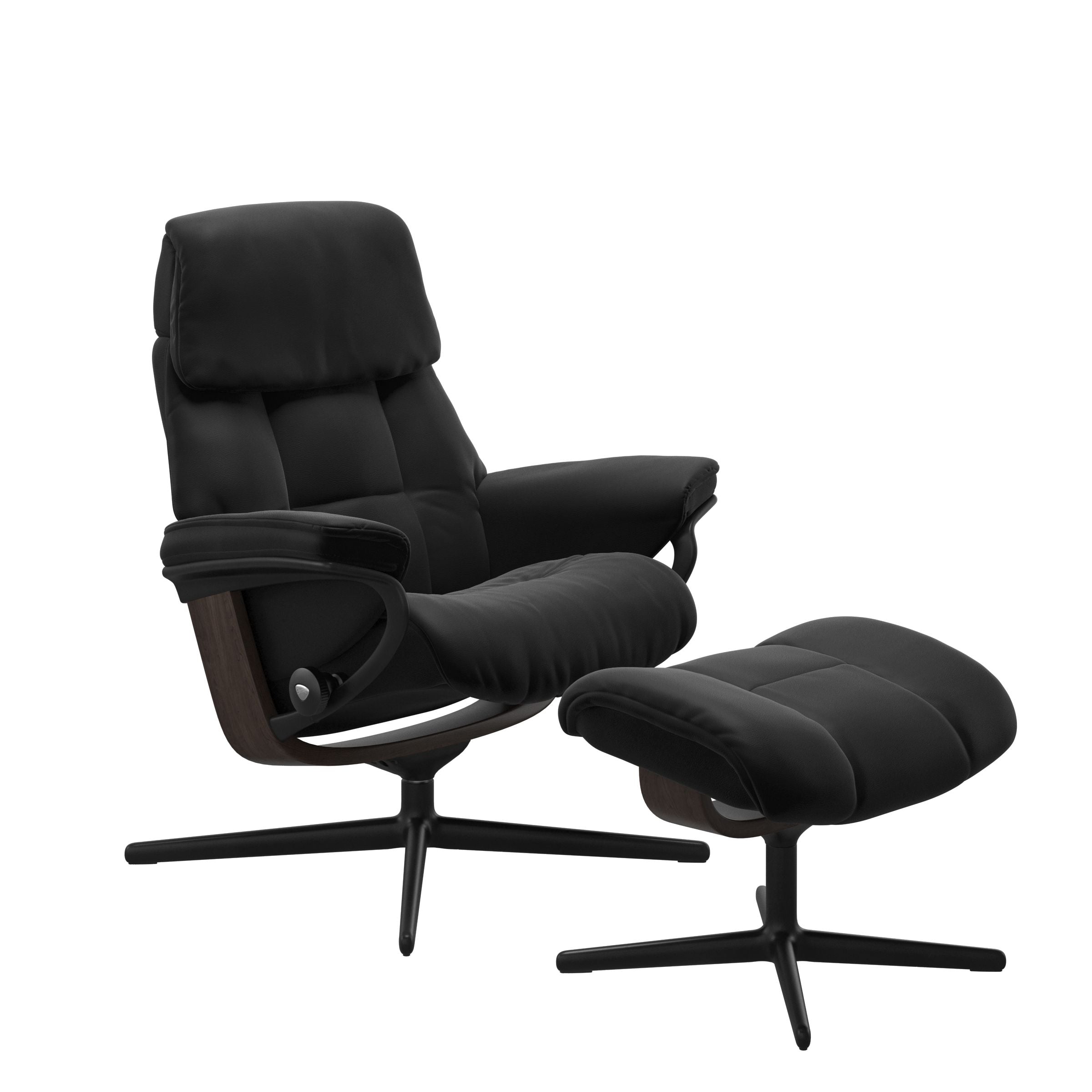 Stressless® Ruby Cross lænestol & skammel – Paloma læder – billede 4