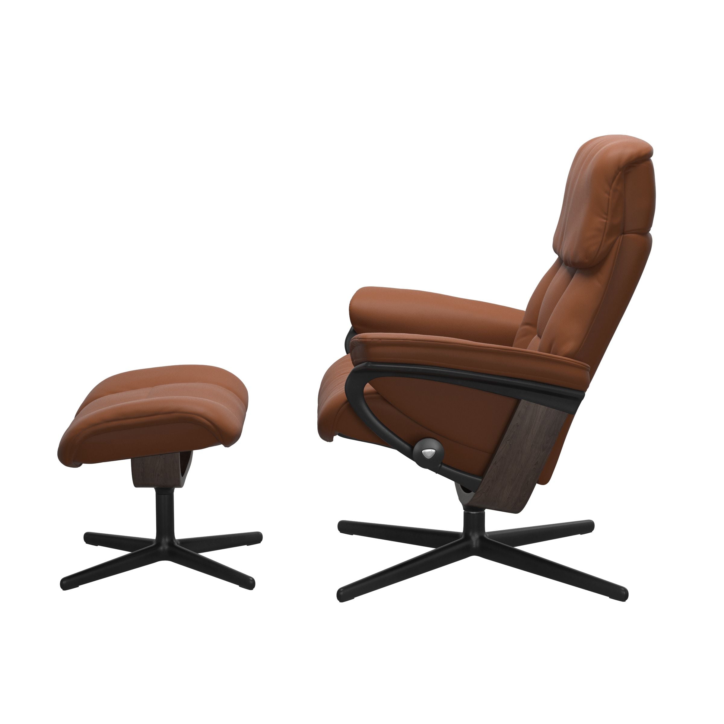 Stressless® Ruby Cross lænestol & skammel – Paloma læder – billede 7