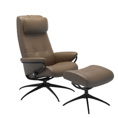 Stressless® Berlin Star lænestol med høj ryg & skammel – Velaro læder – billede 2