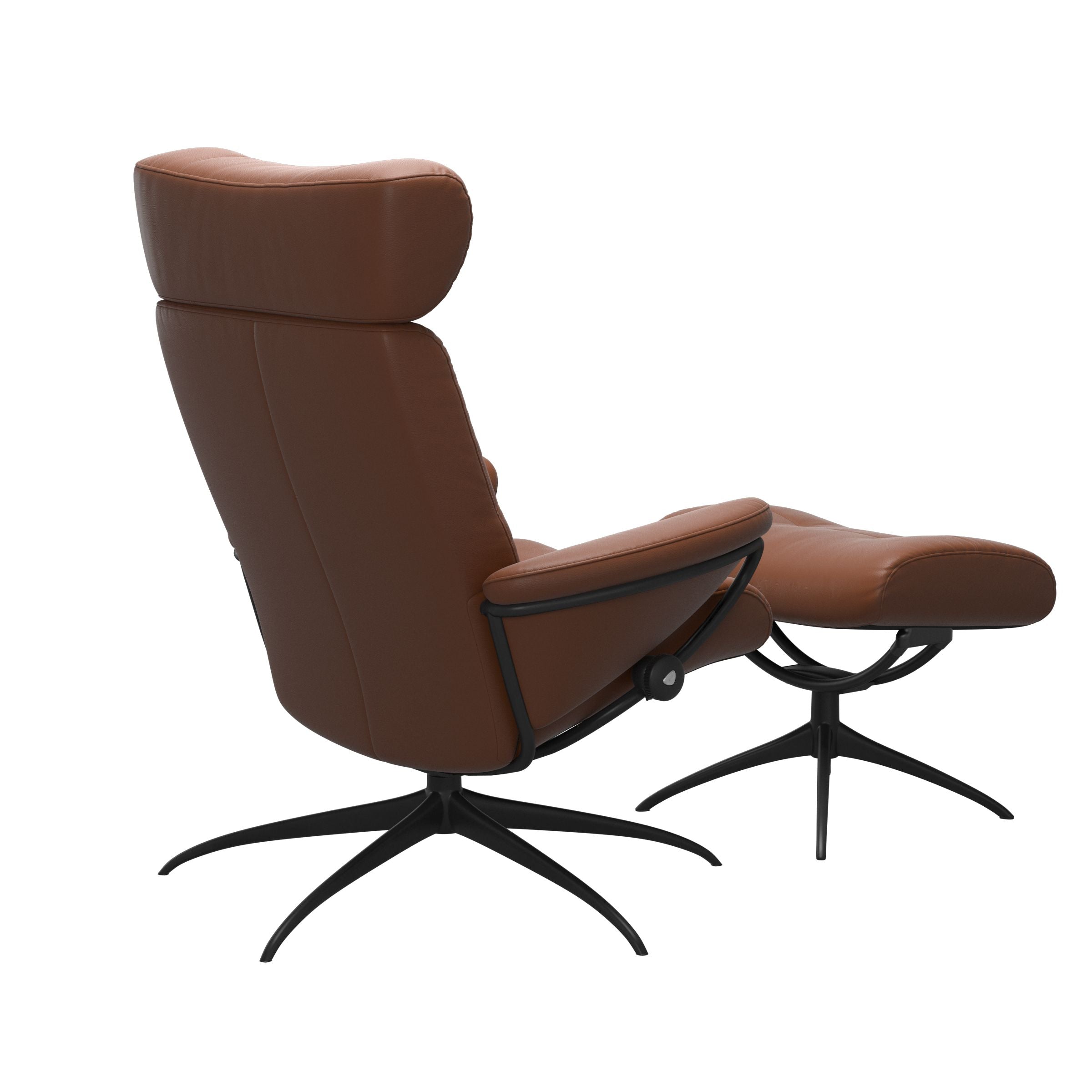 Stressless® Berlin Star lænestol med nakkestøtte & skammel – Paloma læder – billede 9