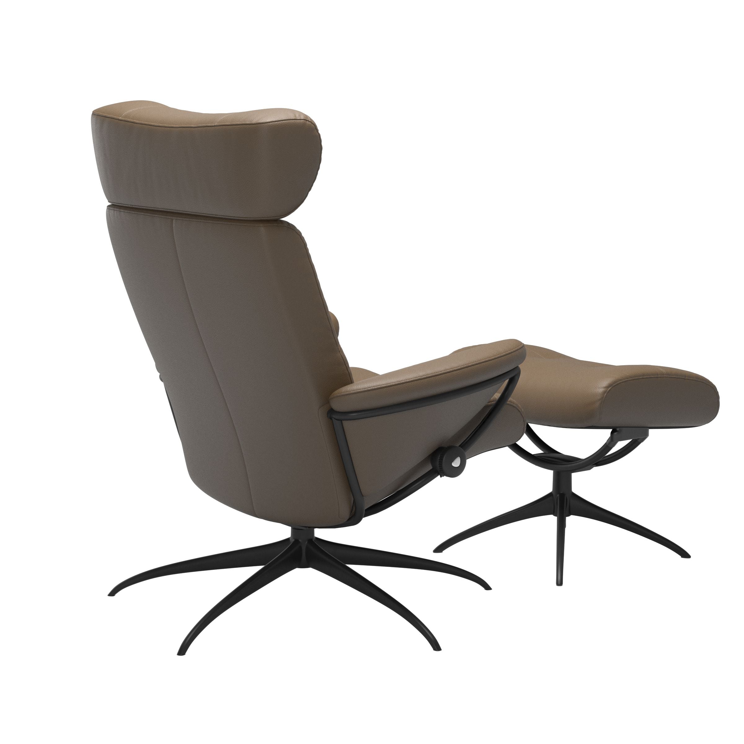 Stressless® Berlin Star lænestol med nakkestøtte & skammel – Velaro læder – billede 9