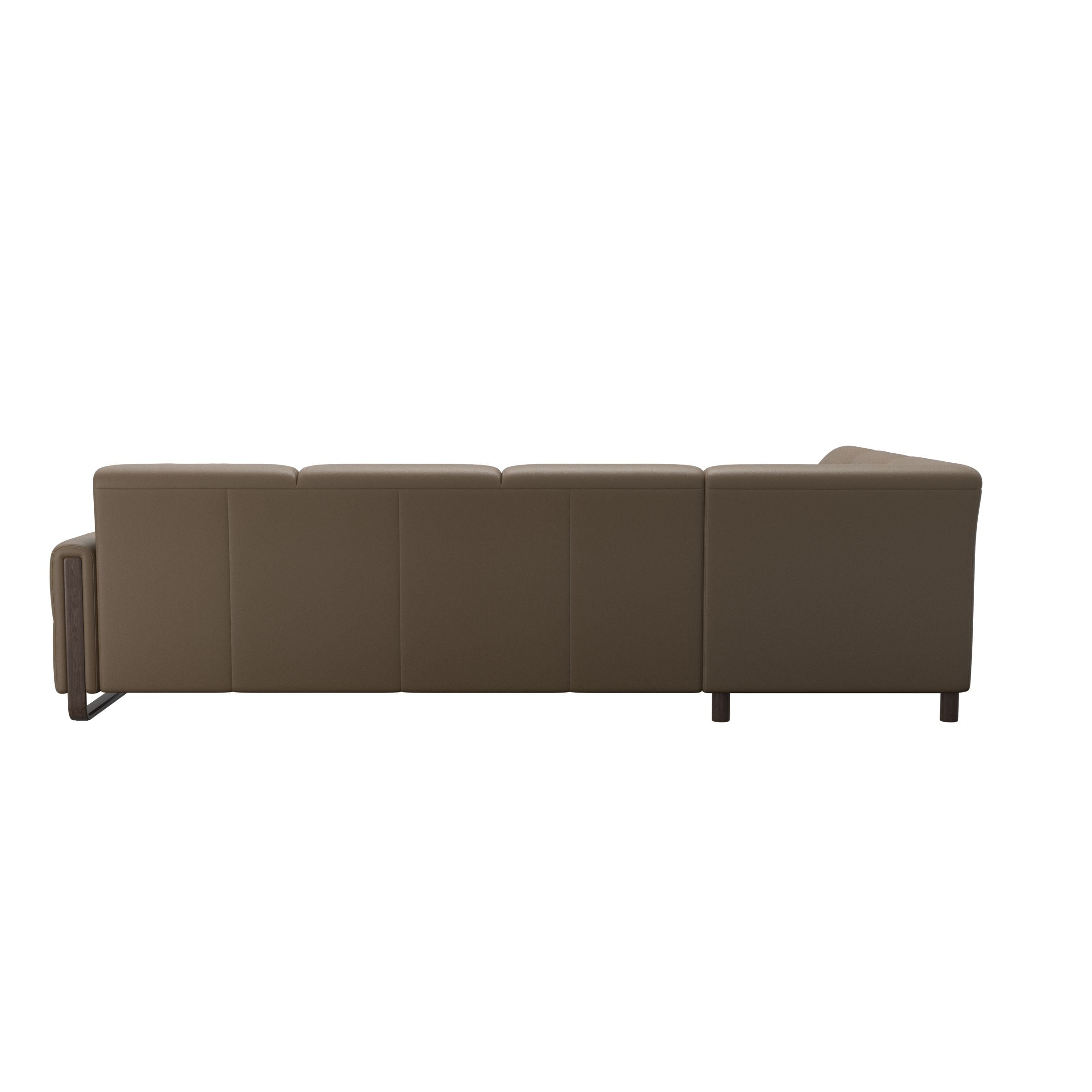 Stressless® Fiona hjørnesofa med træ, 3-personers – Velaro læder – billede 27