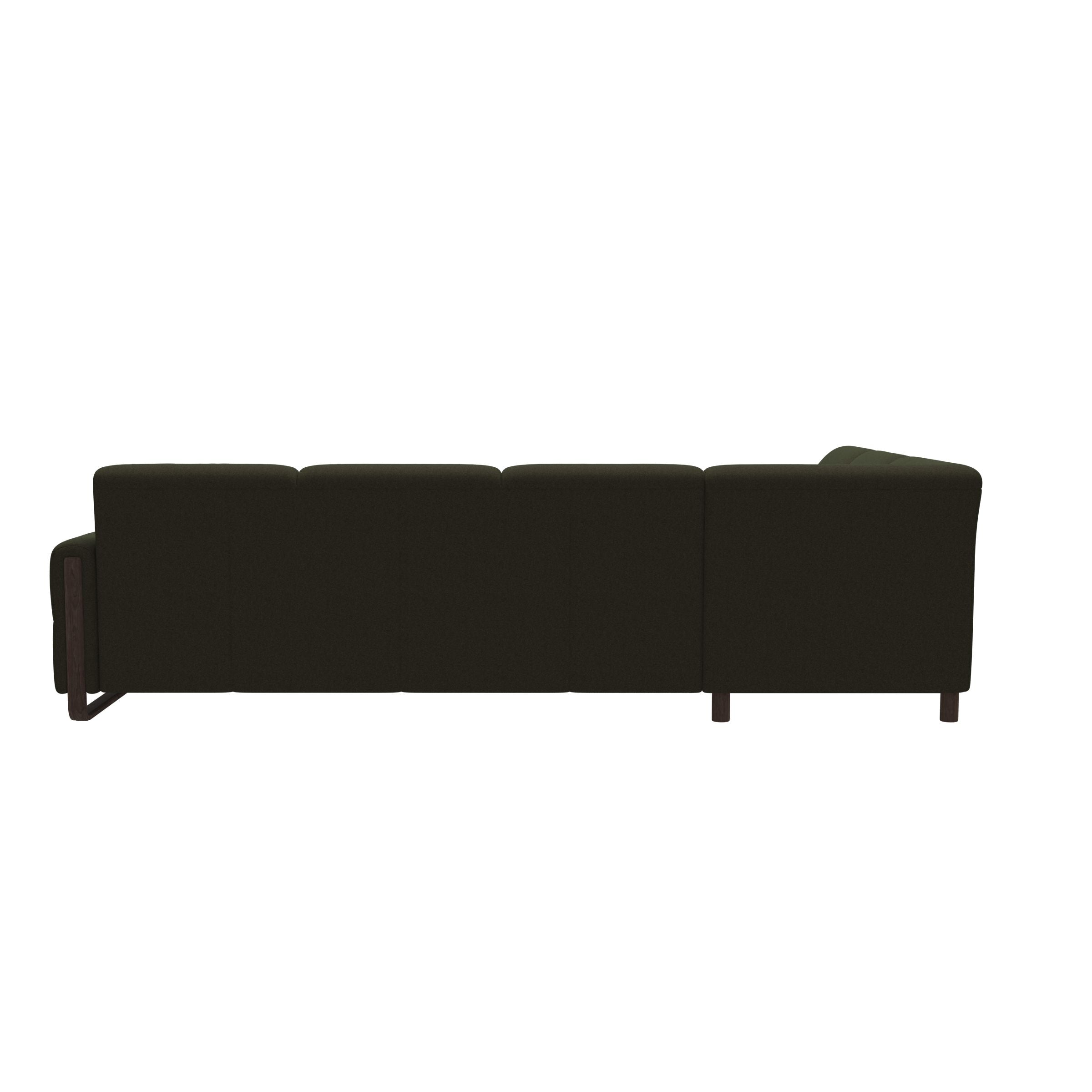 Stressless® Fiona hjørnesofa med træ, 3-personers – Calido stof – billede 27