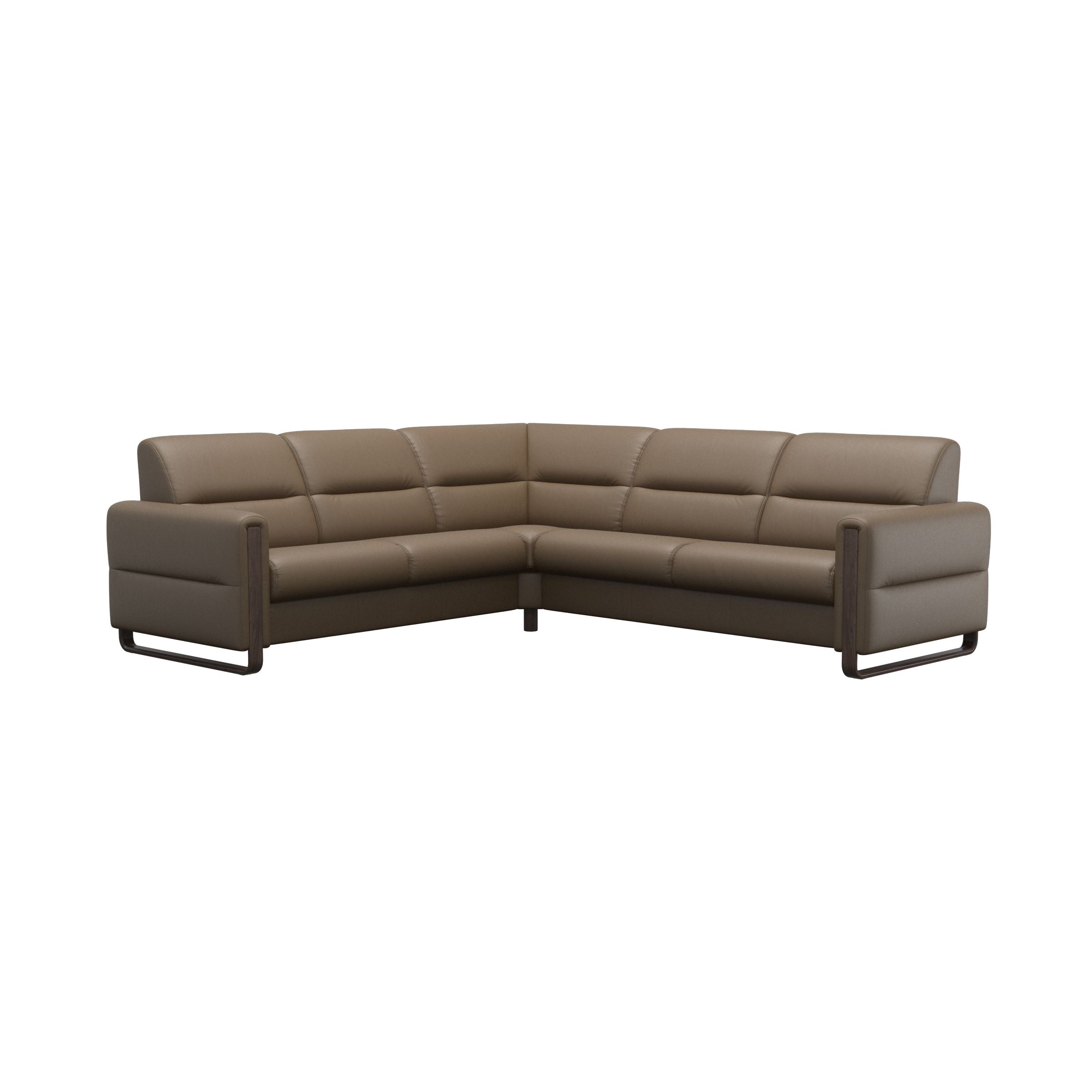 Stressless® Fiona hjørnesofa med træ, 2,5-personers – Velaro læder – billede 25