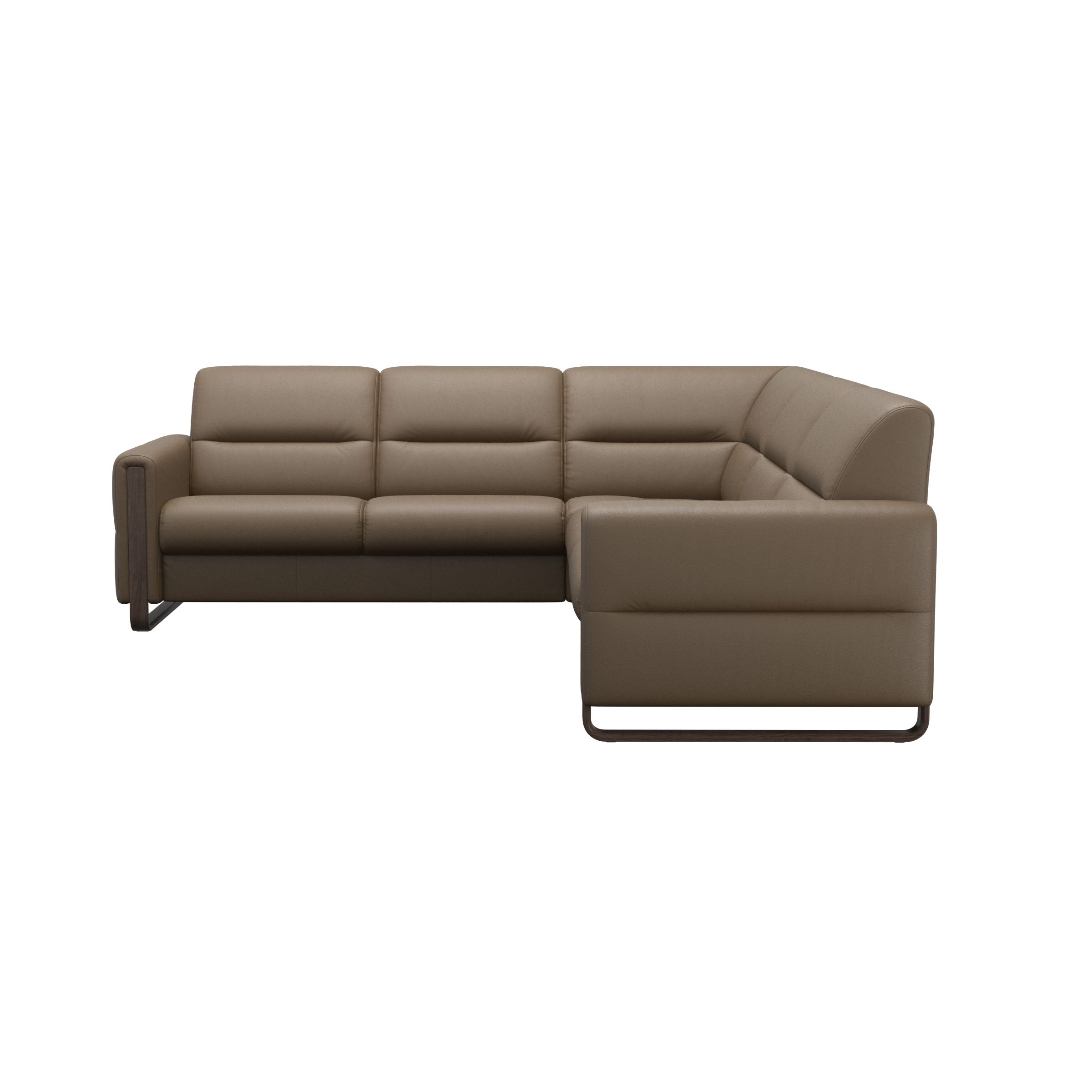Stressless® Fiona hjørnesofa med træ, 2,5-personers – Velaro læder – billede 26