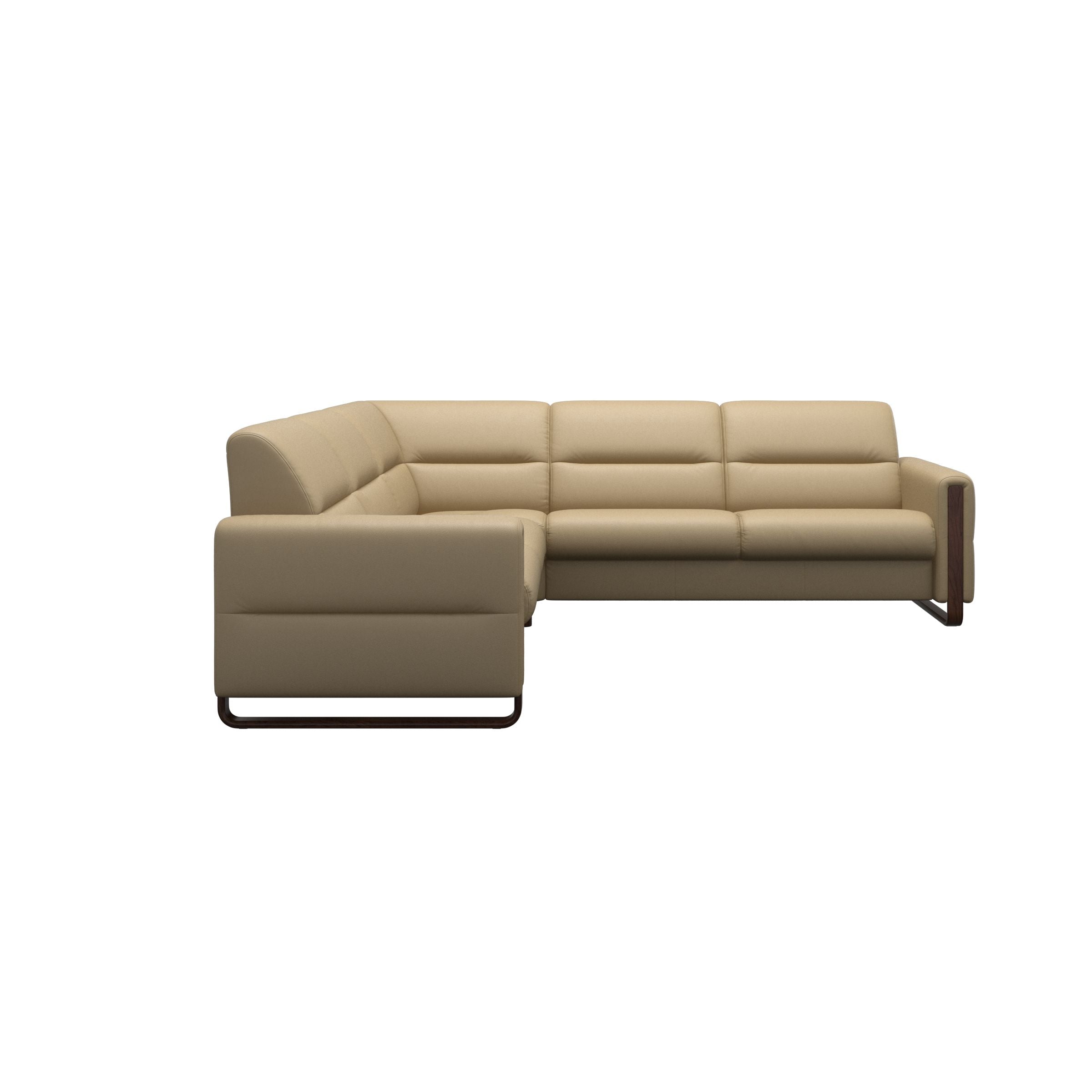 Stressless® Fiona hjørnesofa med træ, 2,5-personers – Velaro læder – billede 18