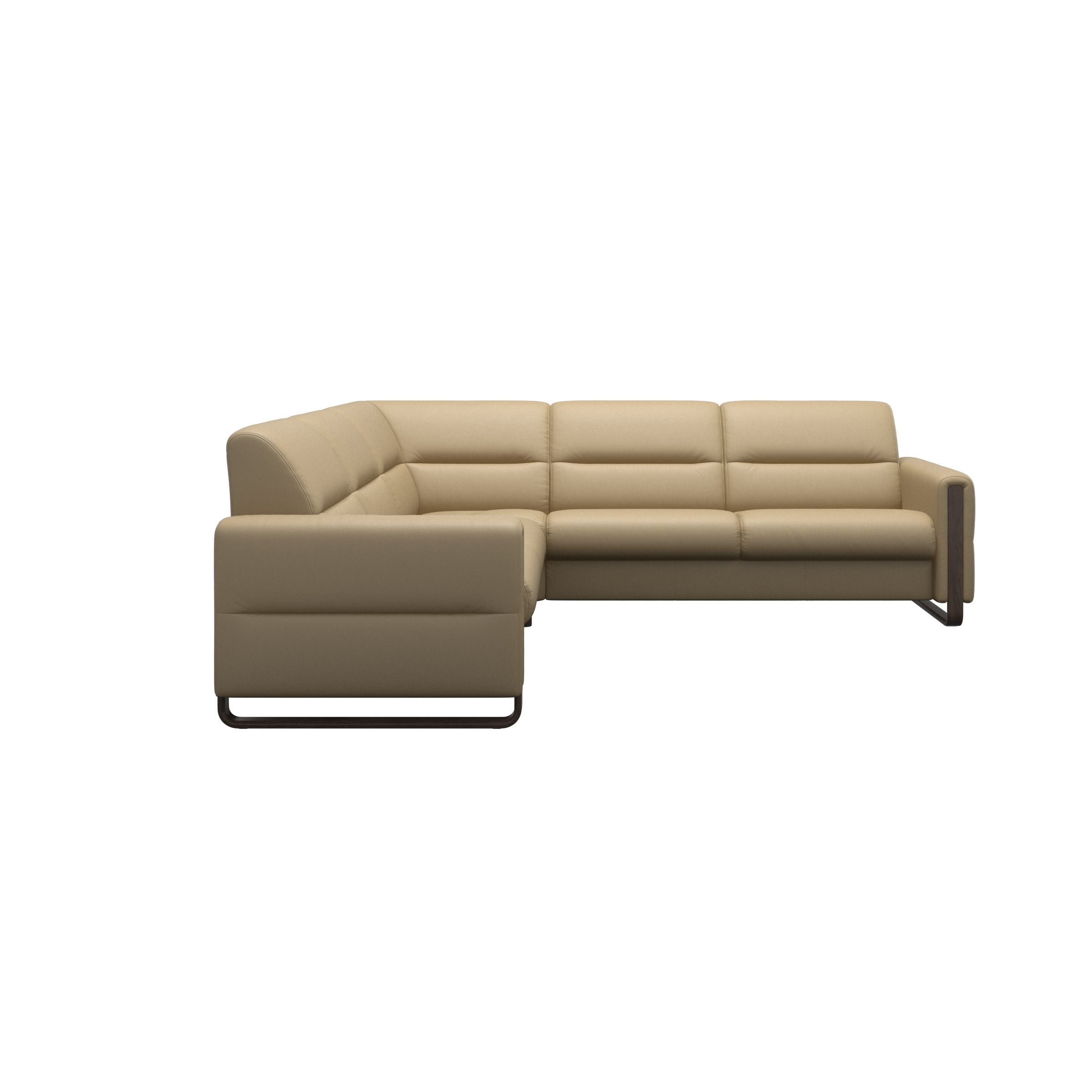 Stressless® Fiona hjørnesofa med træ, 2,5-personers – Velaro læder – billede 23