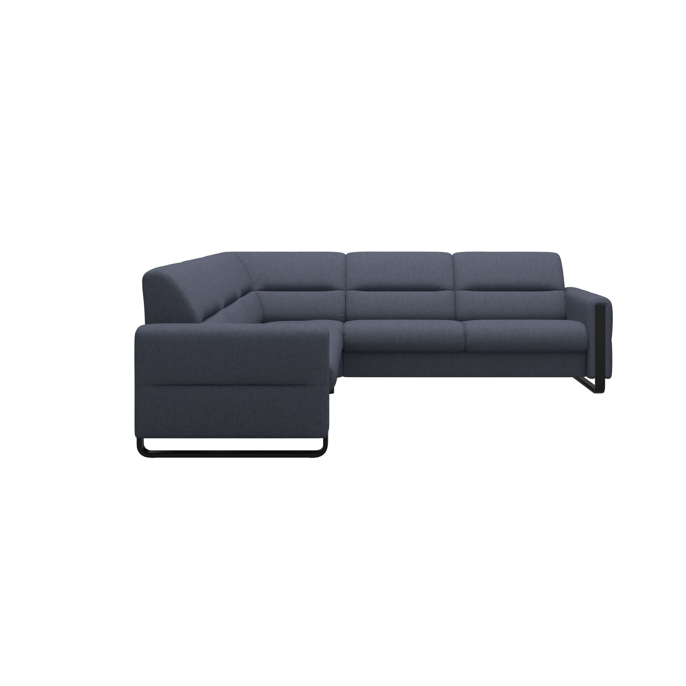 Stressless® Fiona hjørnesofa med træ, 2,5-personers – Calido stof – billede 20