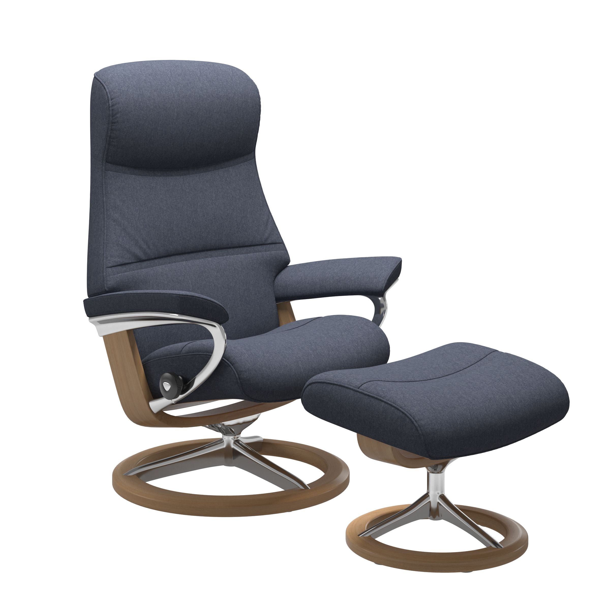 Stressless® Philip Signature lænestol & skammel – Calido stof – billede 5