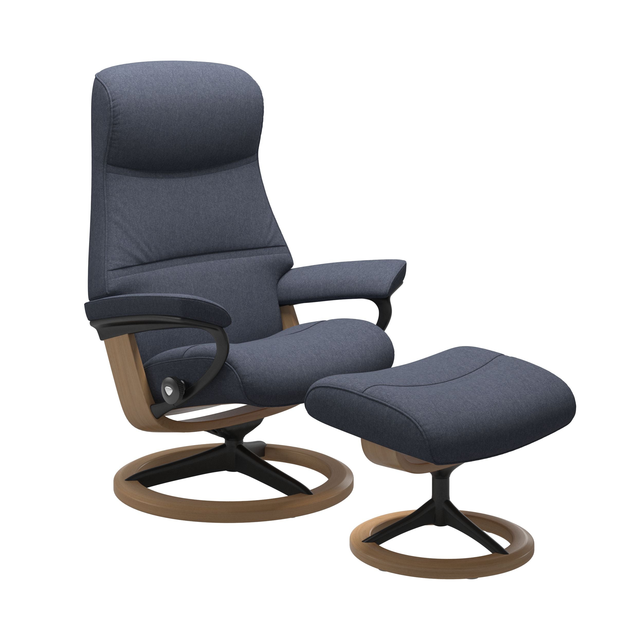 Stressless® Philip Signature lænestol & skammel – Calido stof – billede 6