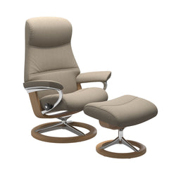 Stressless® Philip Signature lænestol & skammel – Calido stof – billede 3