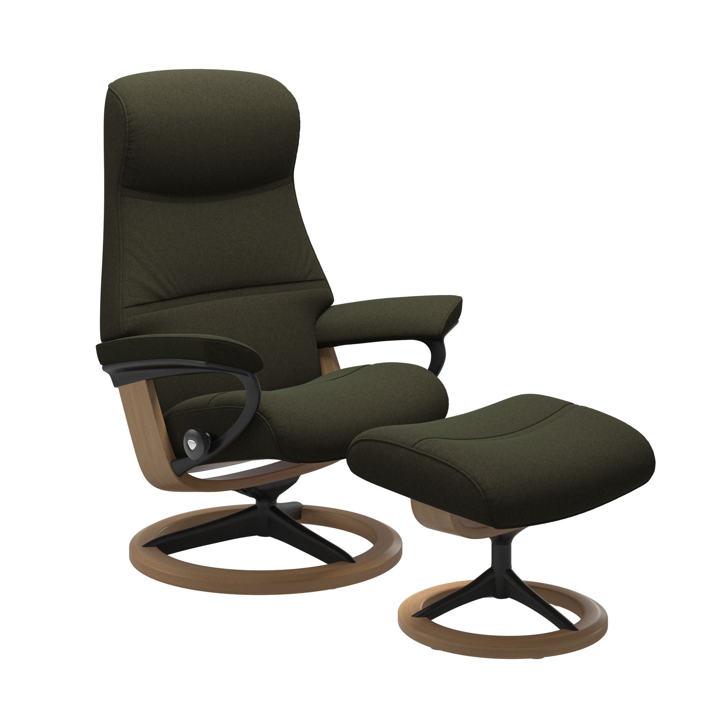 Stressless® Philip Signature lænestol & skammel – Calido stof – billede 2