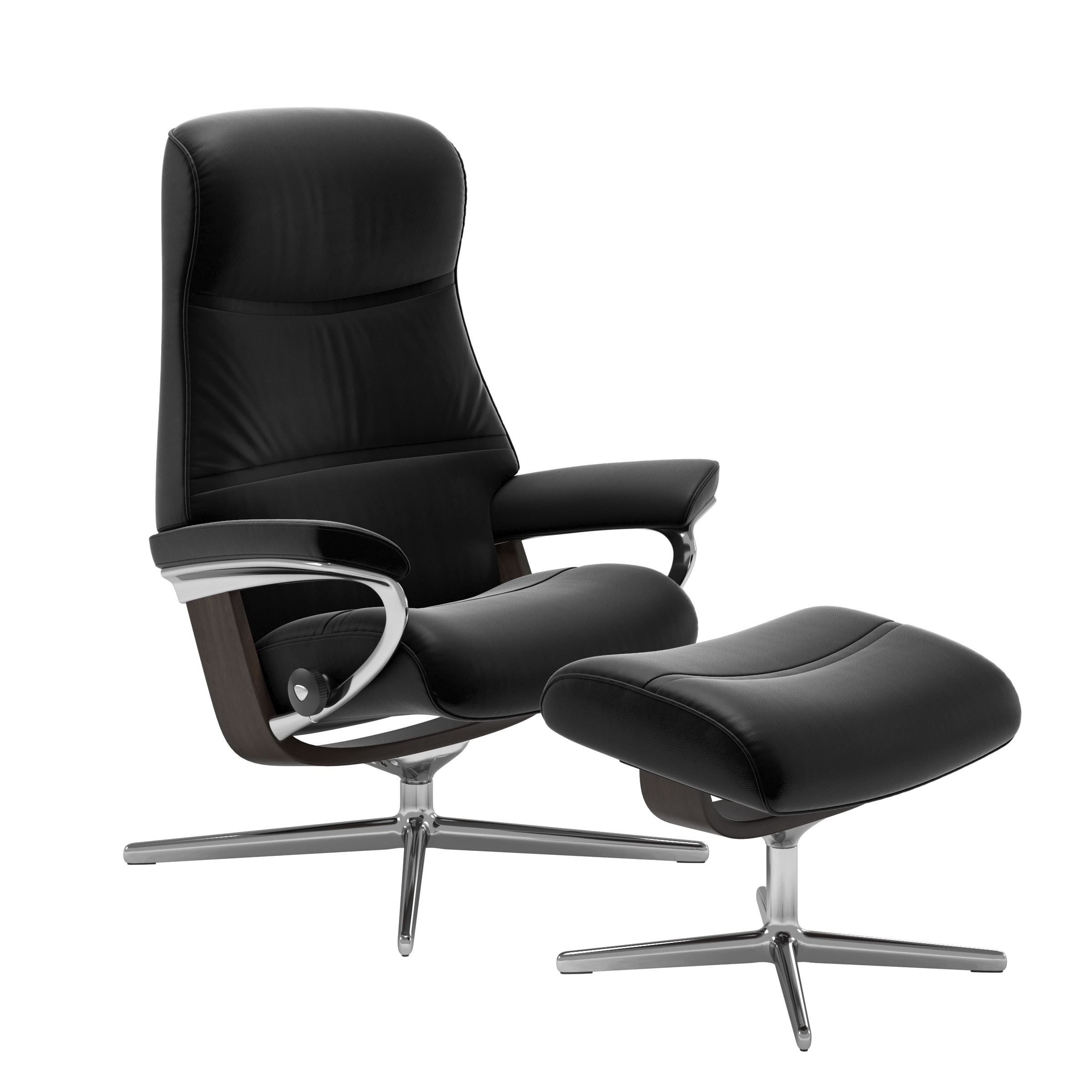Stressless® Philip Cross lænestol & skammel – Paloma læder – billede 3
