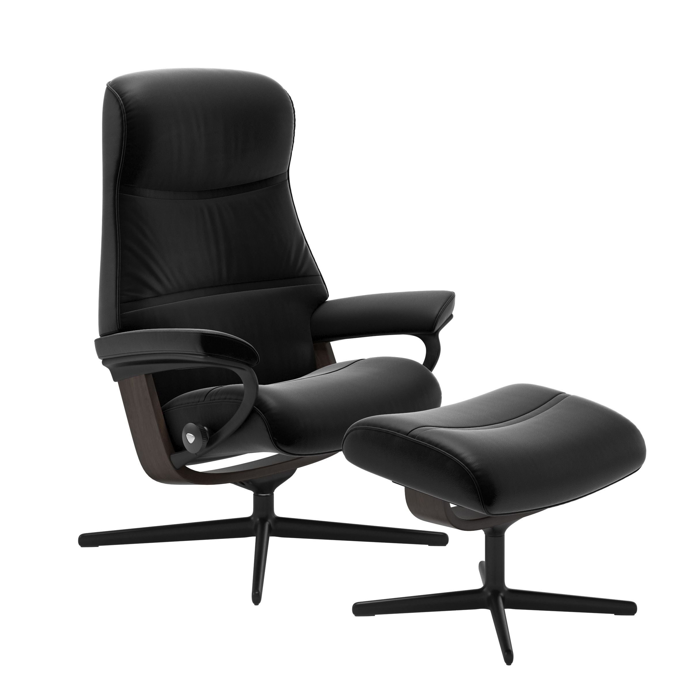 Stressless® Philip Cross lænestol & skammel – Paloma læder – billede 4