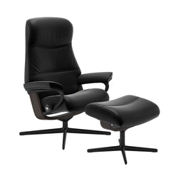 Stressless® Philip Cross lænestol & skammel – Paloma læder – billede 4