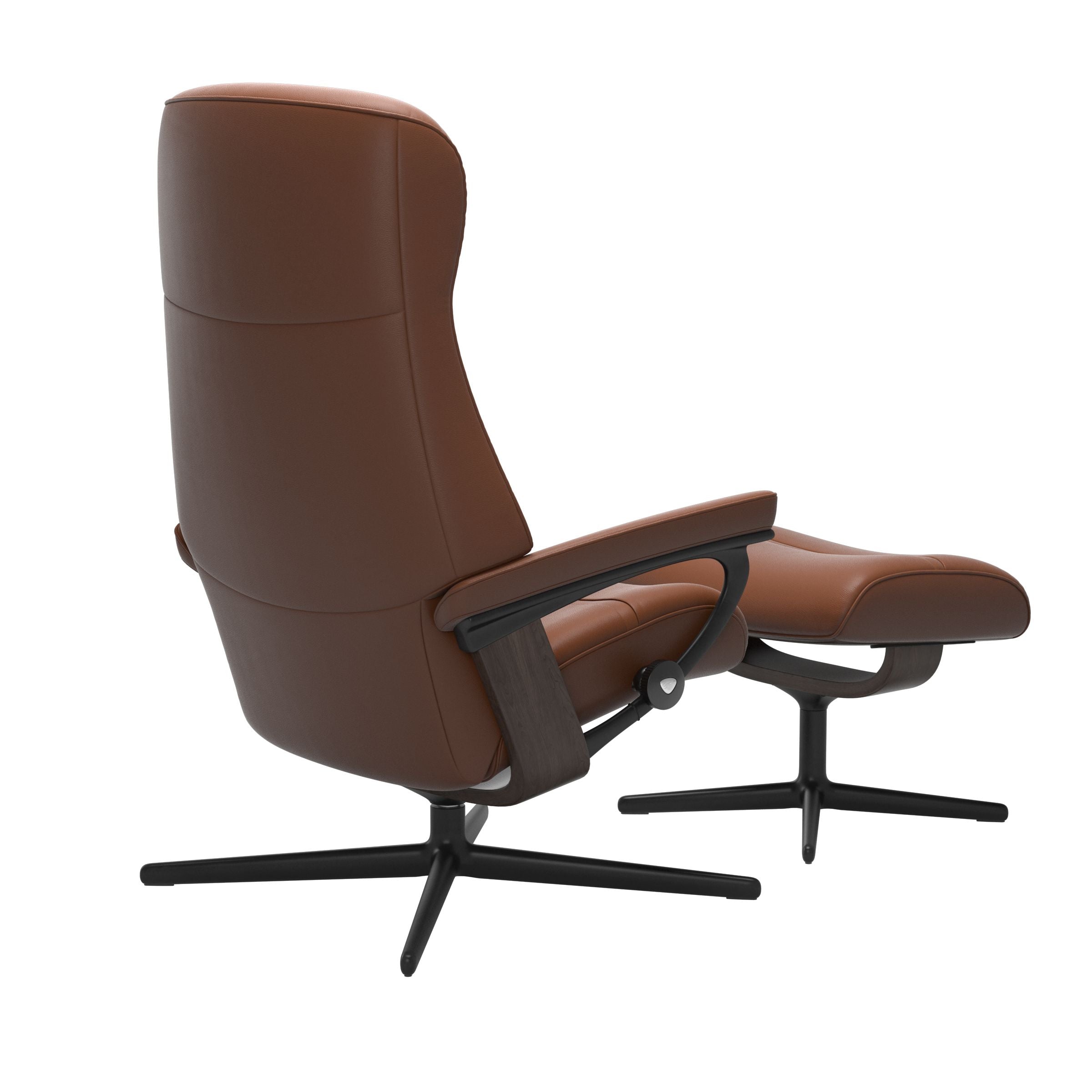Stressless® Philip Cross lænestol & skammel – Paloma læder – billede 9
