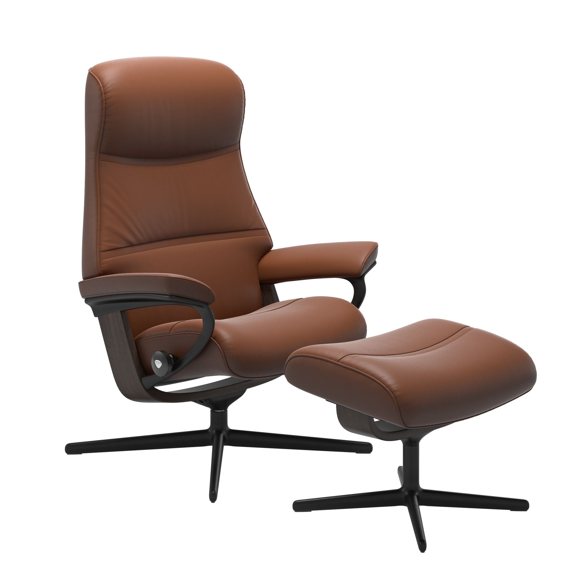 Stressless® Philip Cross lænestol & skammel – Paloma læder – billede 2