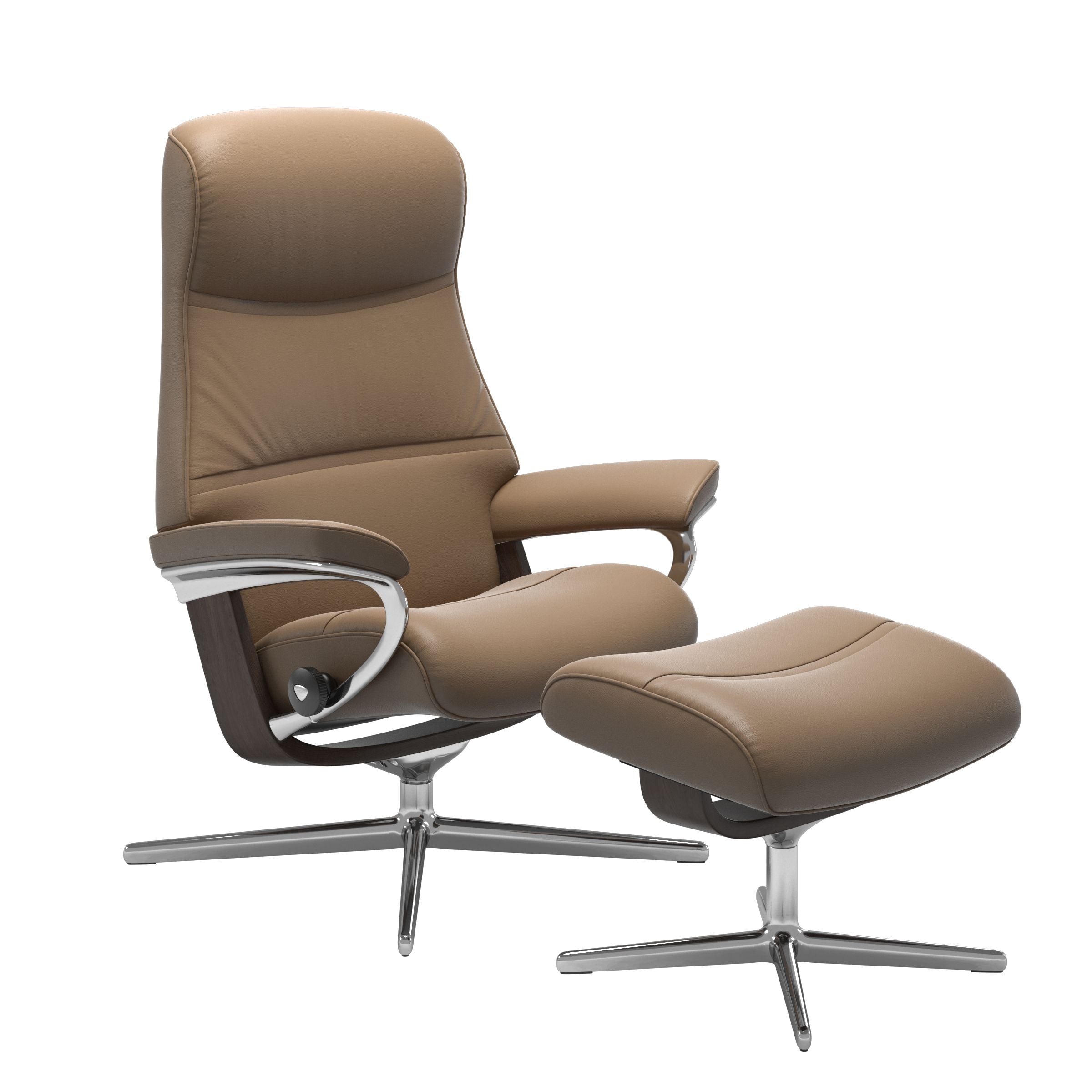 Stressless® Philip Cross lænestol & skammel – Paloma læder – billede 5