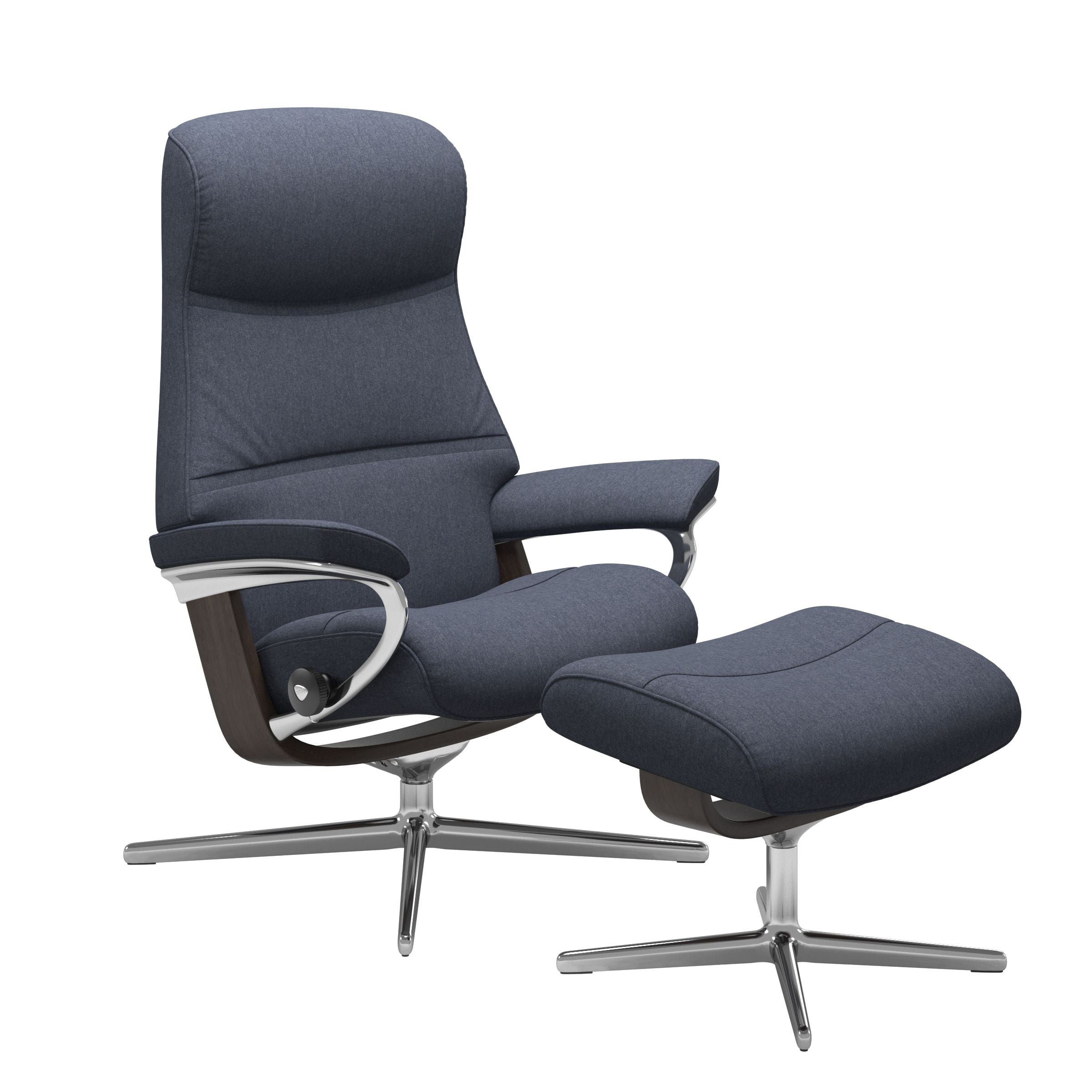 Stressless® Philip Cross lænestol & skammel – Calido stof – billede 5