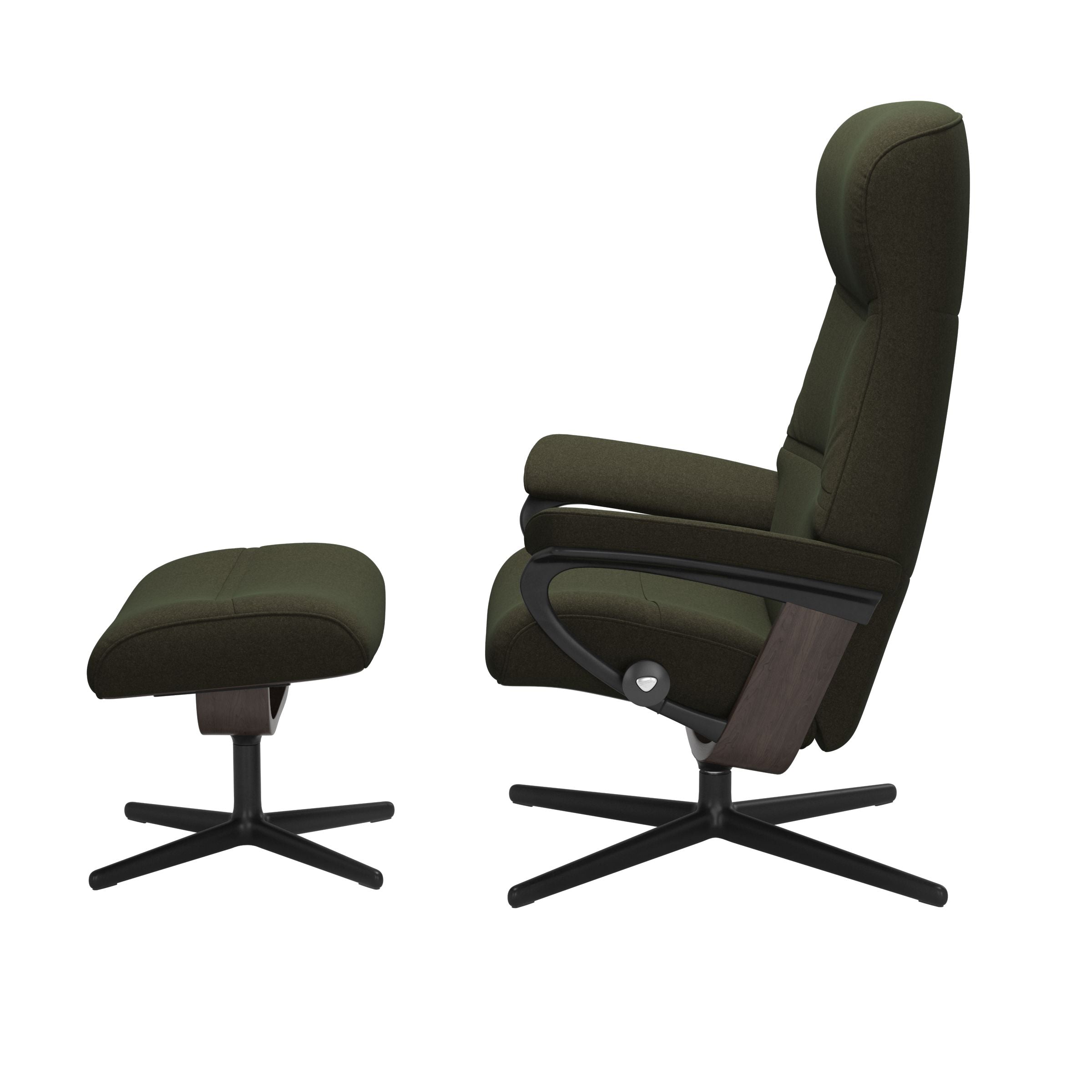 Stressless® Philip Cross lænestol & skammel – Calido stof – billede 7