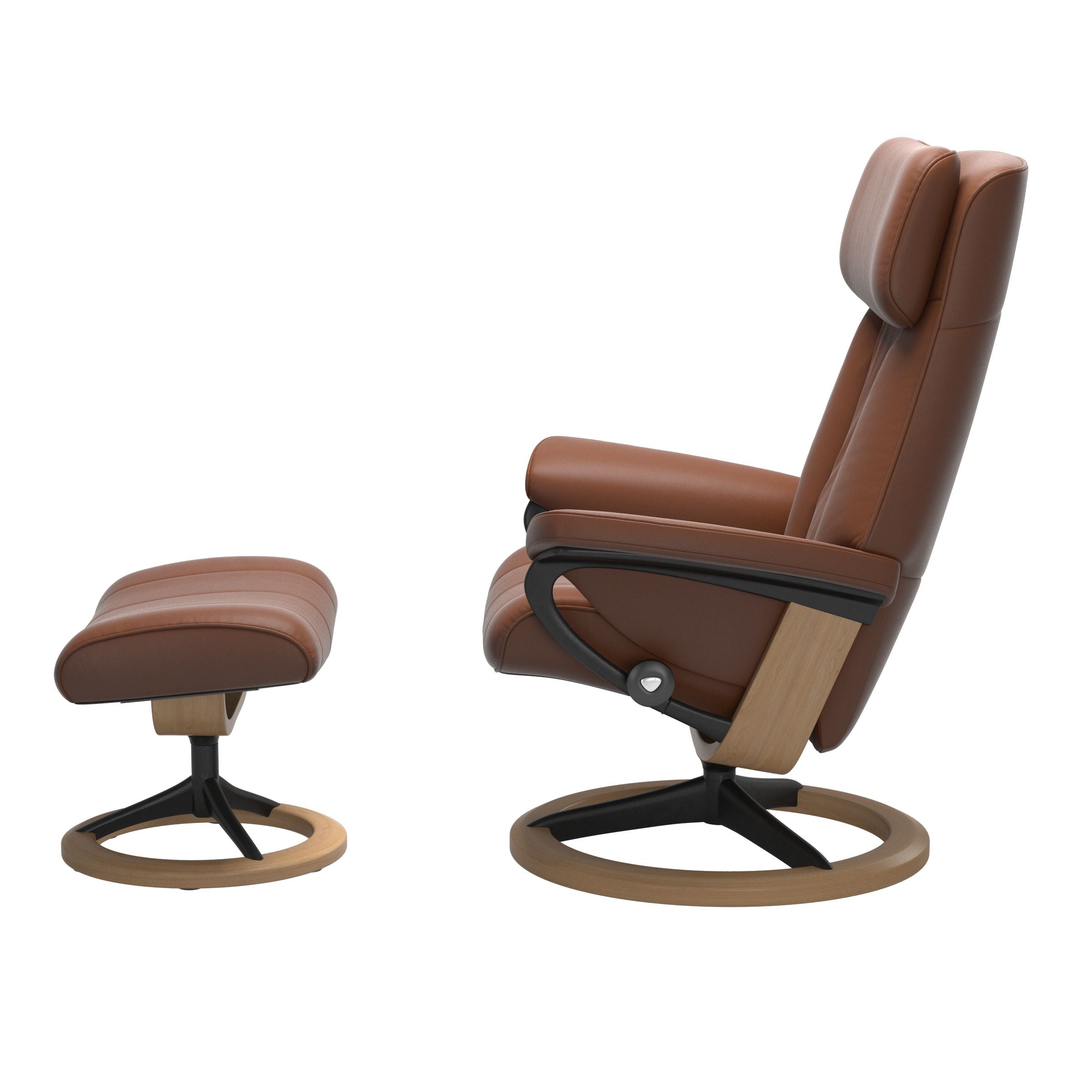 Stressless® Paul Signature lænestol & skammel – Paloma læder – billede 7