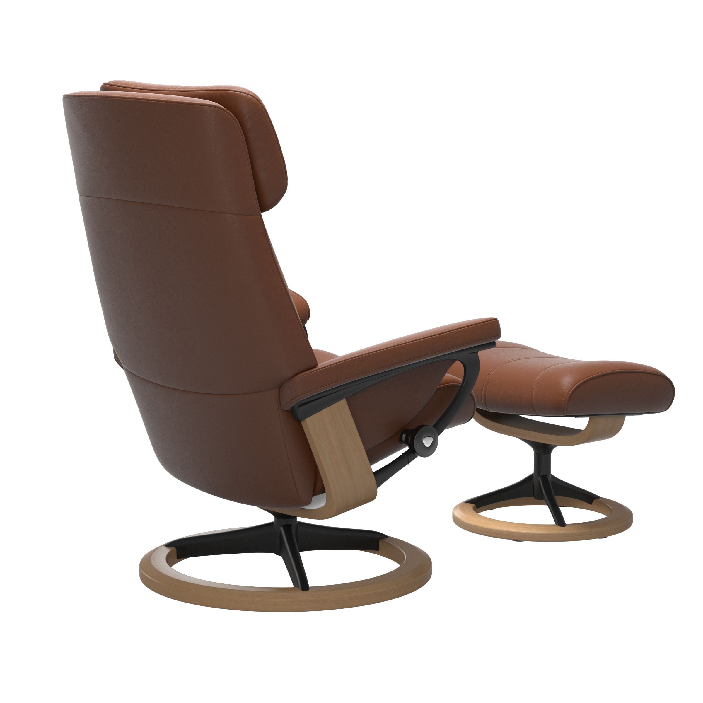 Stressless® Paul Signature lænestol & skammel – Paloma læder – billede 9